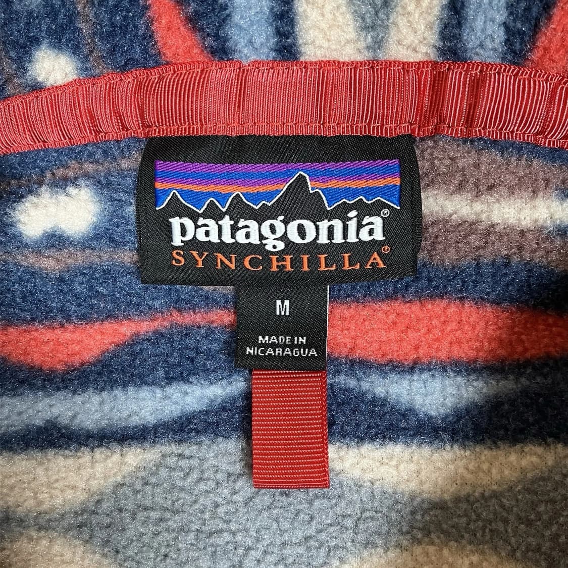 90s 파타고니아 신칠라 스냅-티 플리스 풀오버 상품이미지4