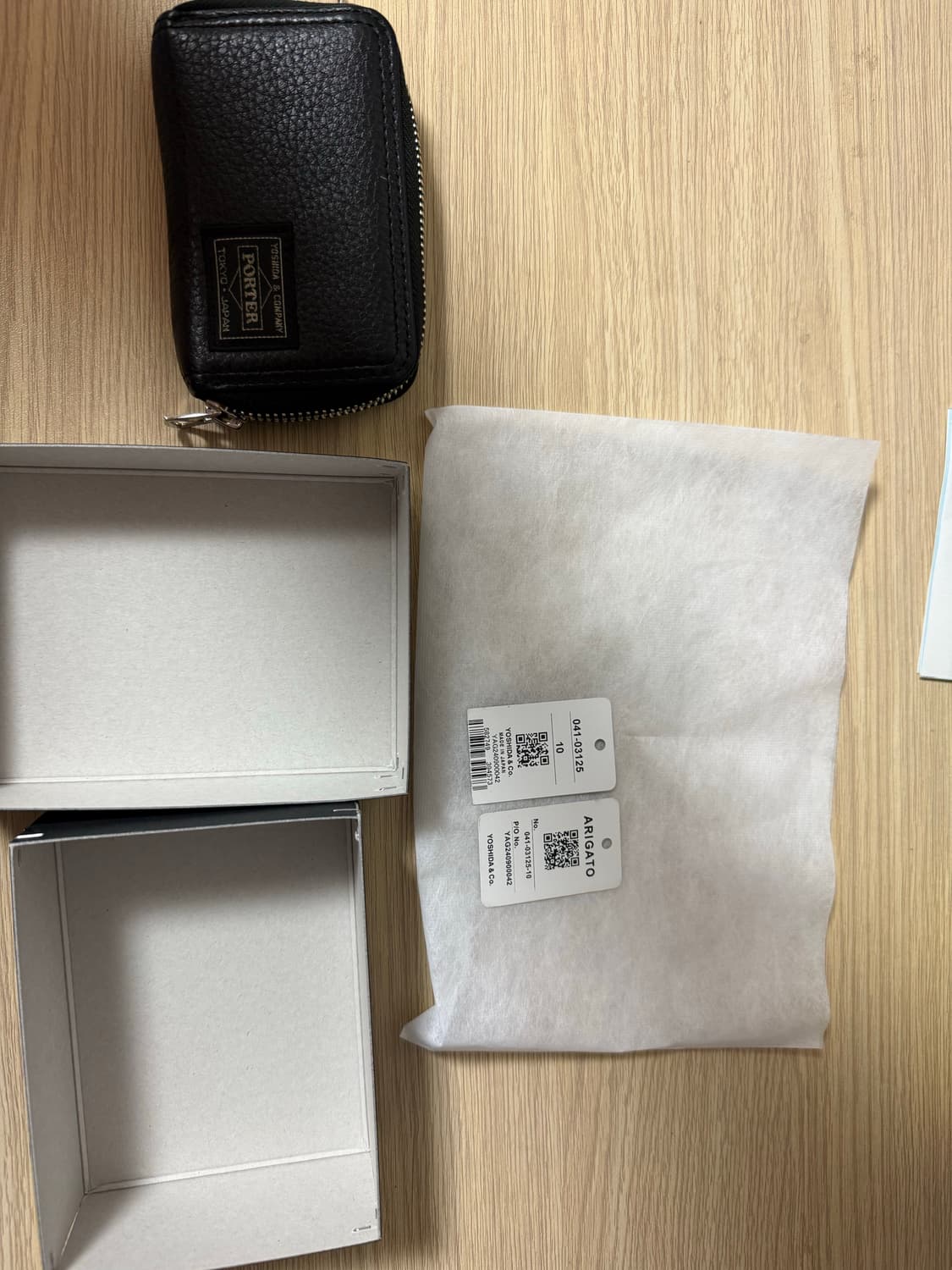 포터 캄 카드 코인 케이스 블랙 상품이미지5