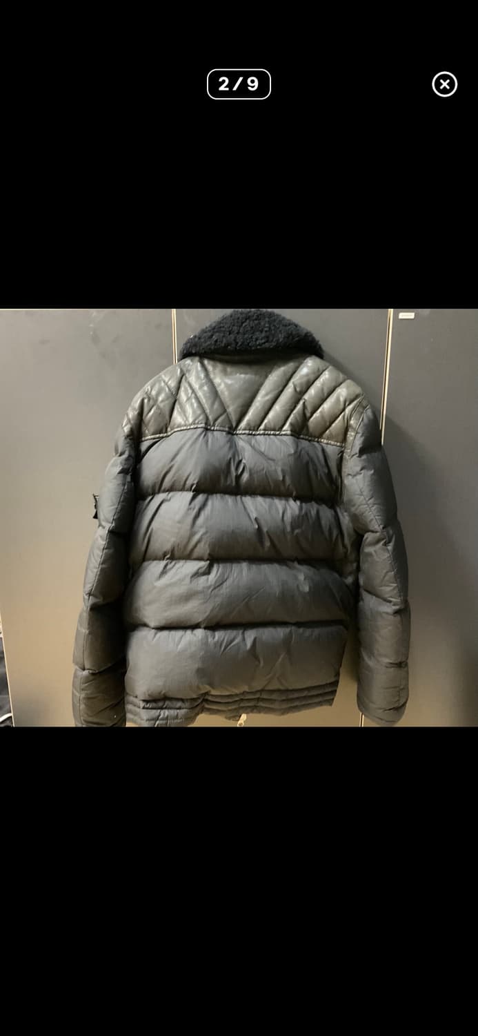 C.P 씨피컴퍼니 퀼팅 레더 자켓 상품이미지2