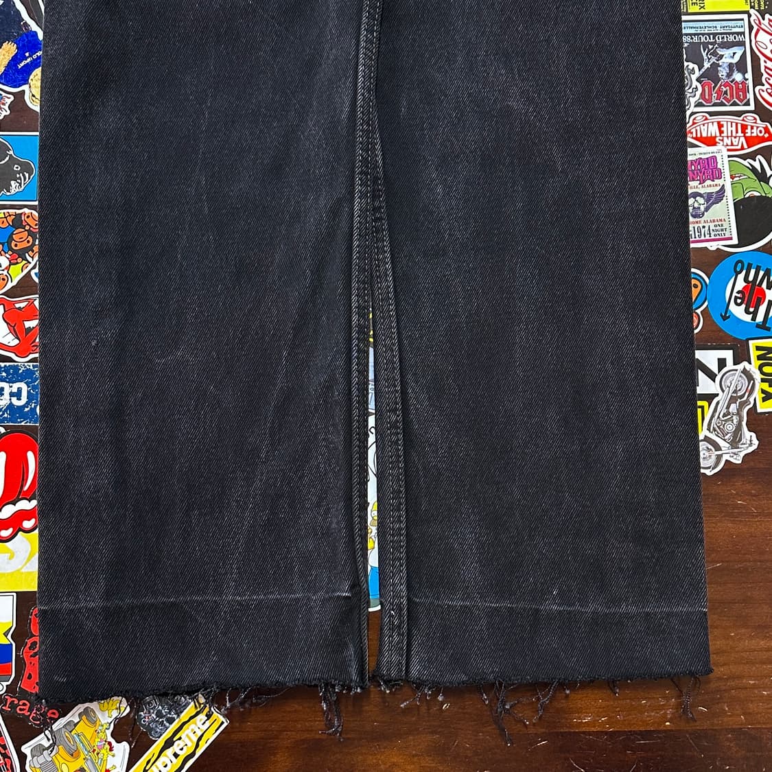 리바이스 505 블랙 진 데님 팬츠 30 상품이미지4