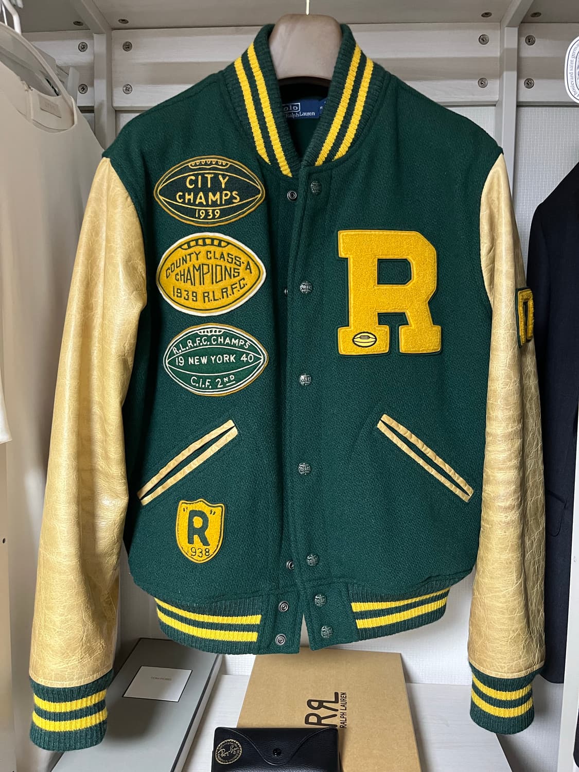 폴로 랄프로렌 래터맨 자켓 (바시티 자켓) 상품이미지2