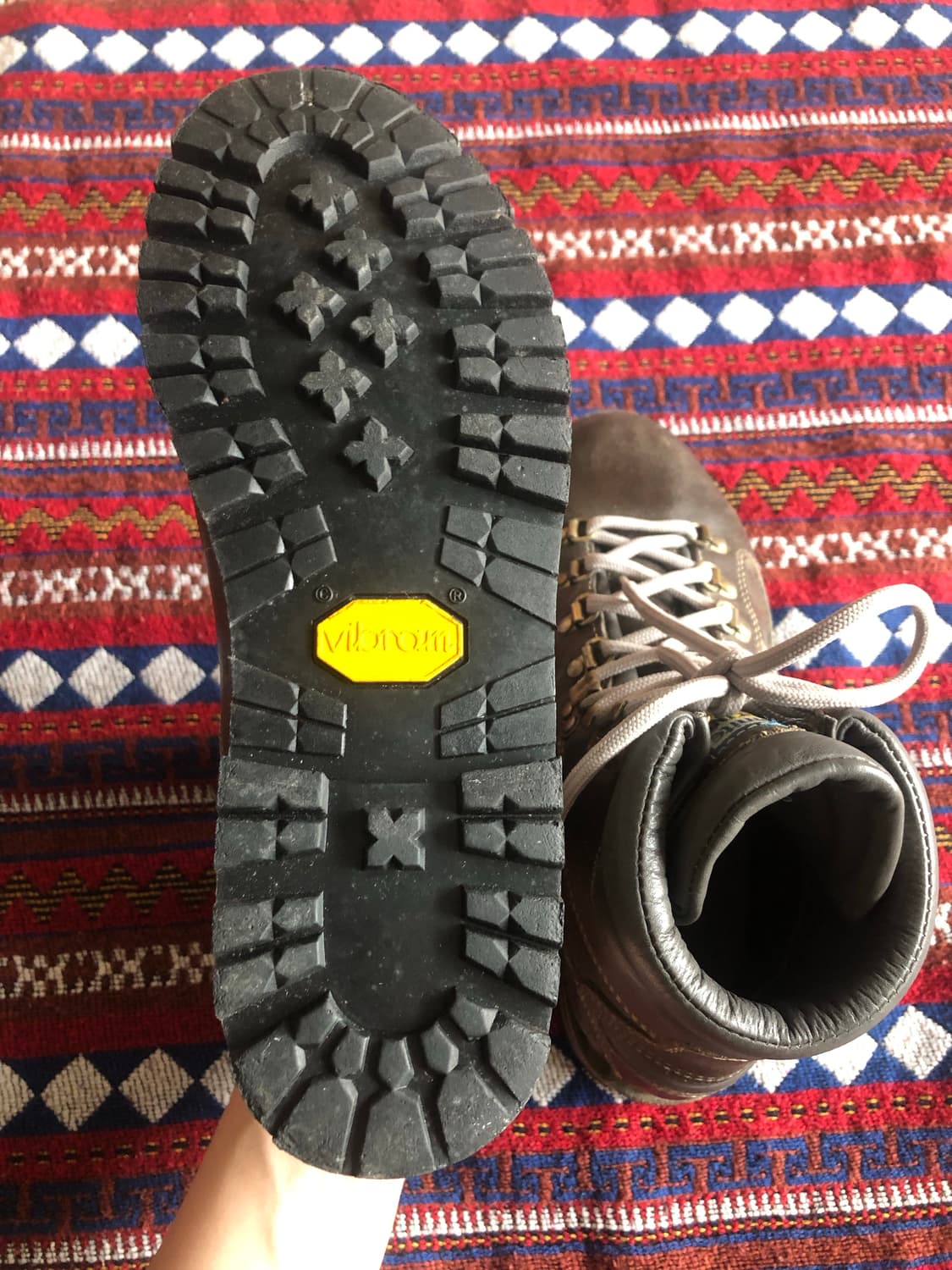 이탈리아 빈티지 레더 마운틴부츠 40 상품이미지10