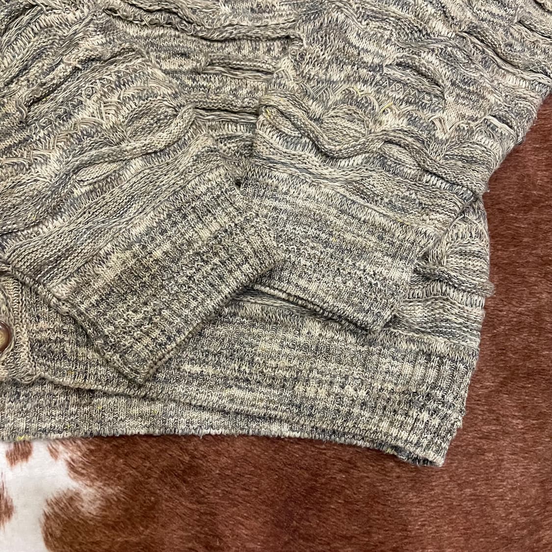 vintage cable cardigan 상품이미지4