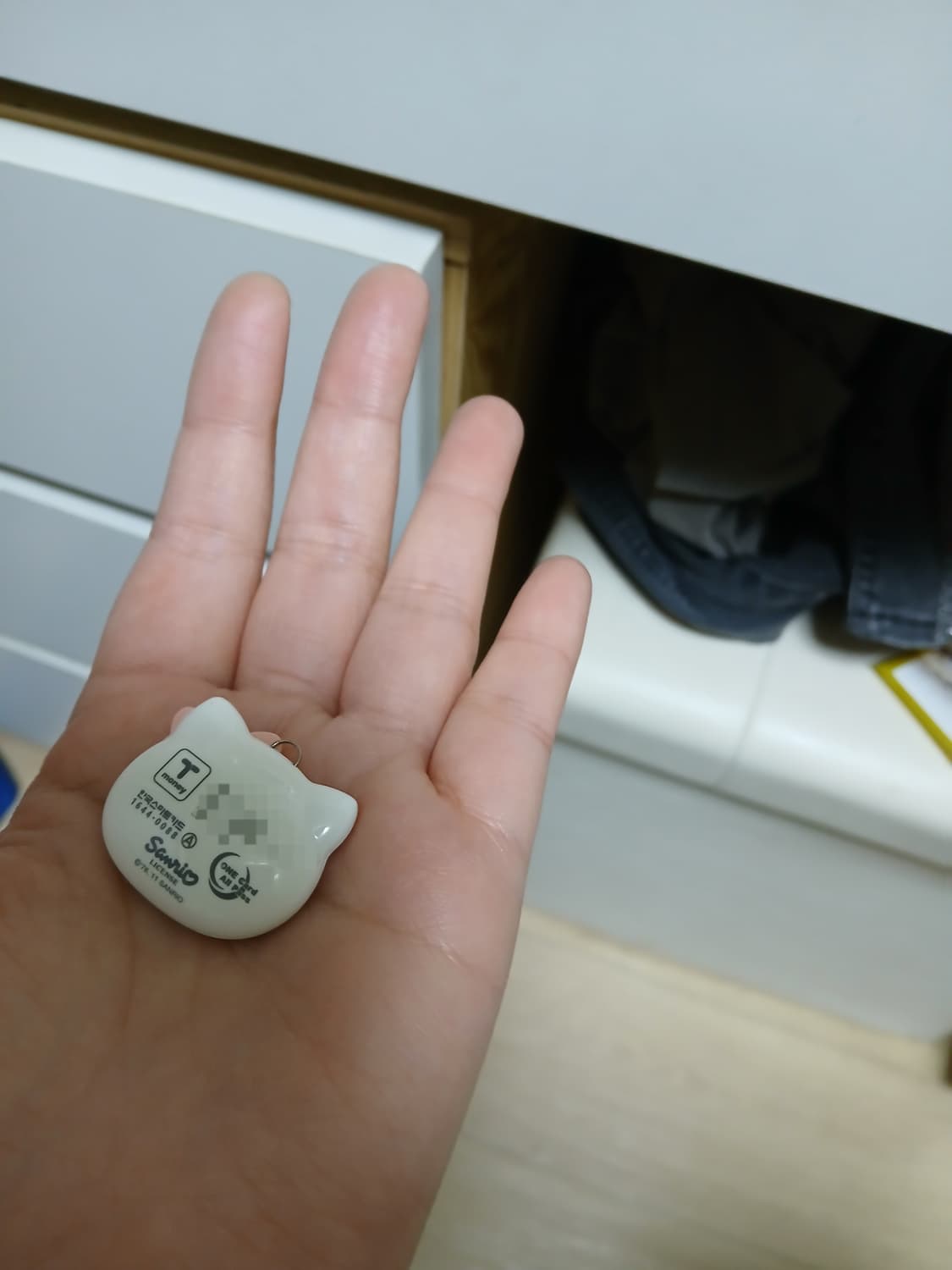 헬로키티 티머니 교통카드 키링 상품이미지2