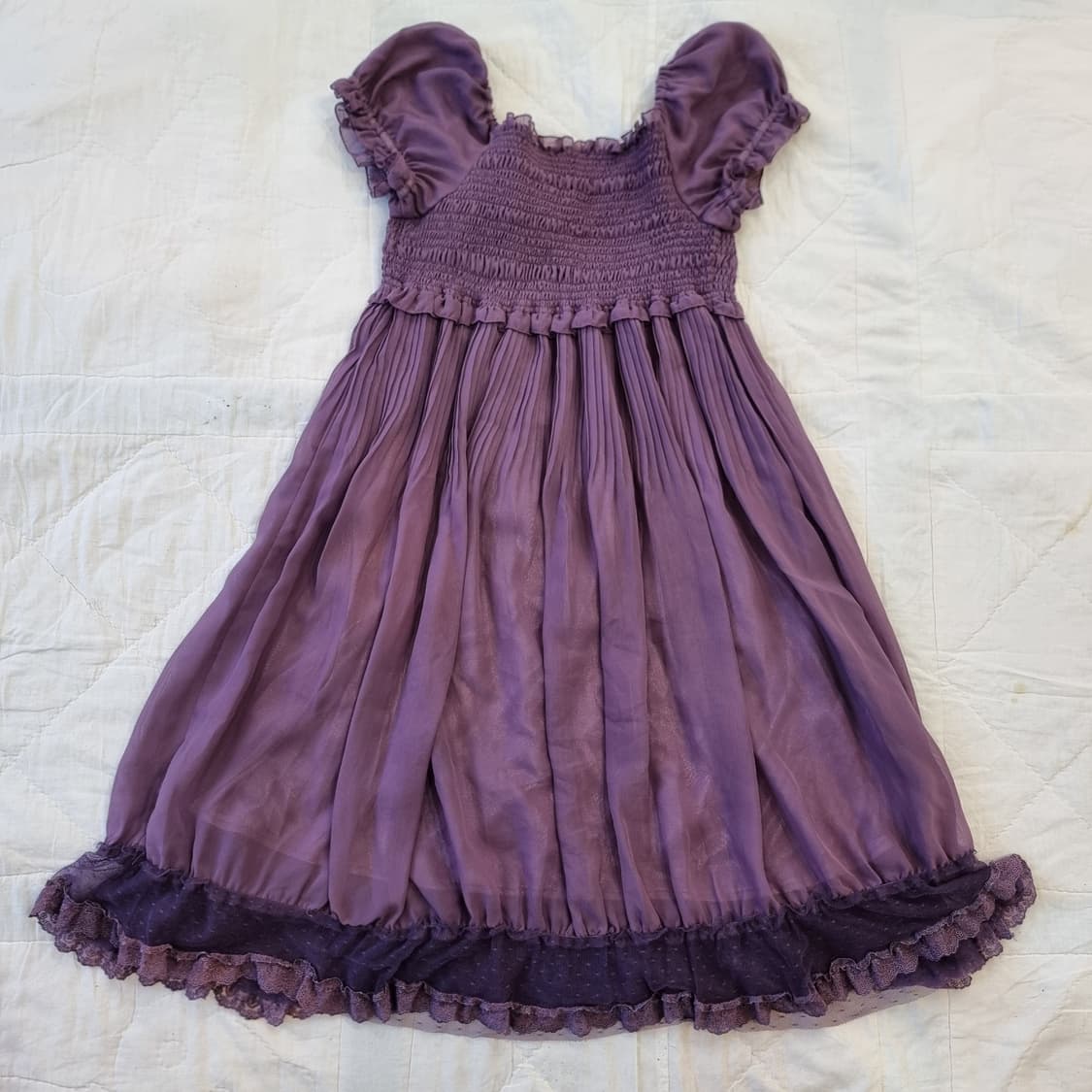 axes femme 퍼플 로맨틱 셔링 원피스 상품이미지7