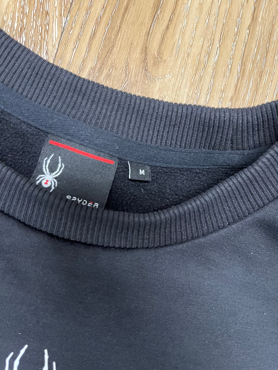 스파이더 기모 맨투맨 M 상품이미지3