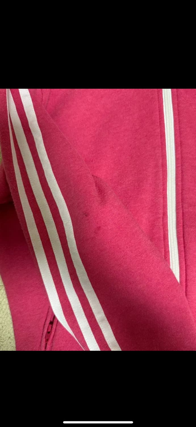 아디다스 핫핑크 져지 집업 상품이미지2