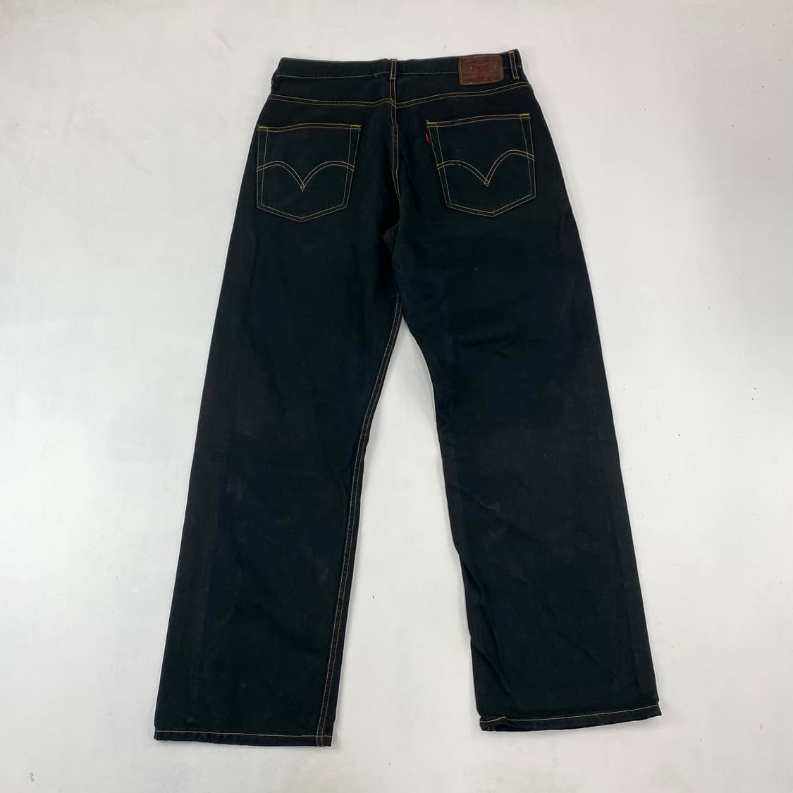 리바이스 569 루즈 스트레이트 블랙 데님 진 (34) 상품이미지2