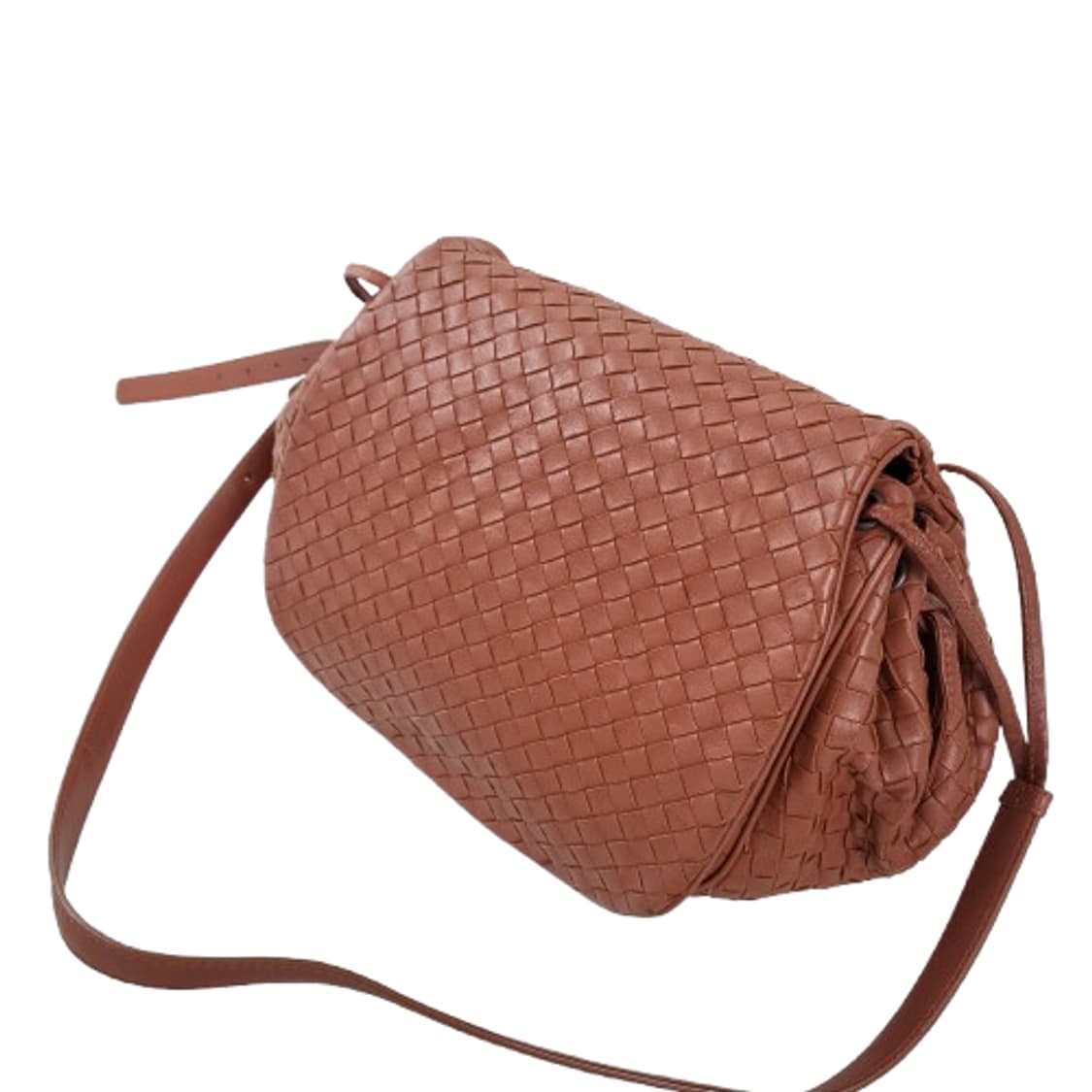 정품 보테가베네타 인트레치아토 나파가죽 플랩 숄더/크로스백 상품이미지5