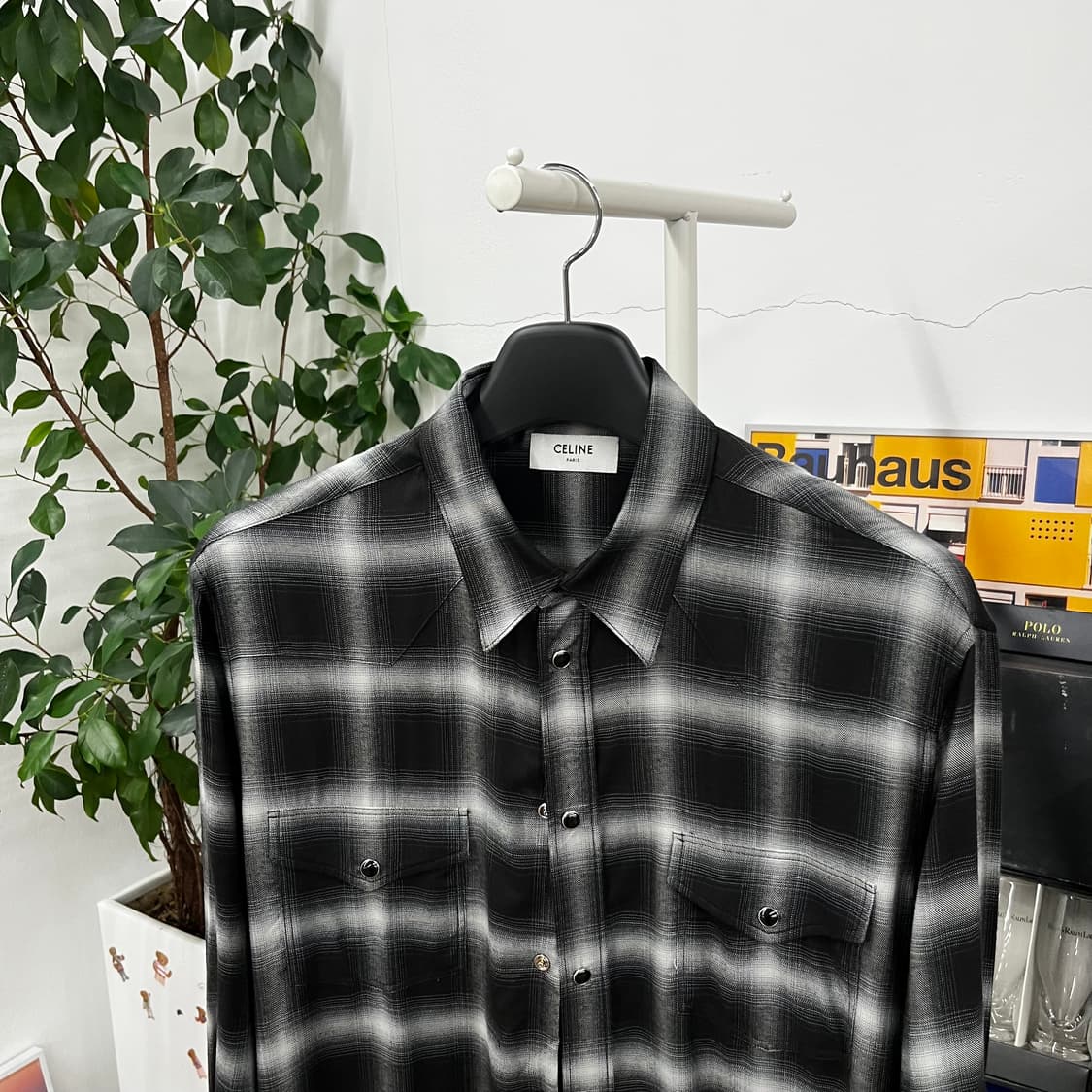 셀린느 비스코스 옴브레 웨스턴 셔츠 43 상품이미지2