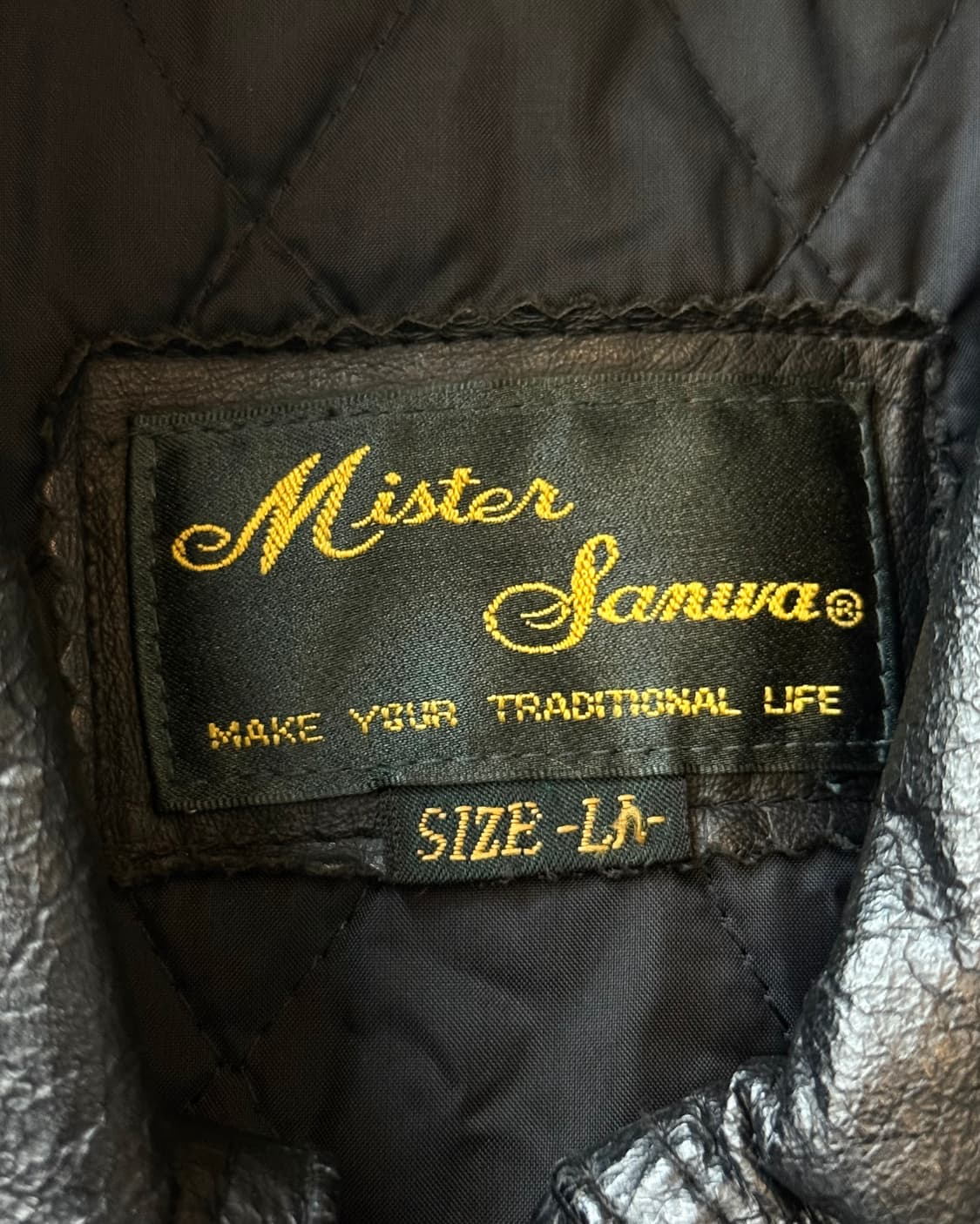MISTER SANWA jpn vintage 양가죽 카코트 상품이미지9
