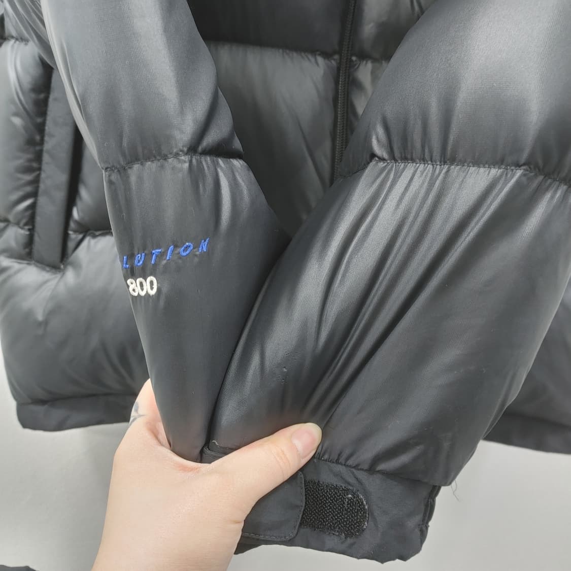 M 네파 남성 블랙 800 구스다운 점퍼 패딩 상품이미지3