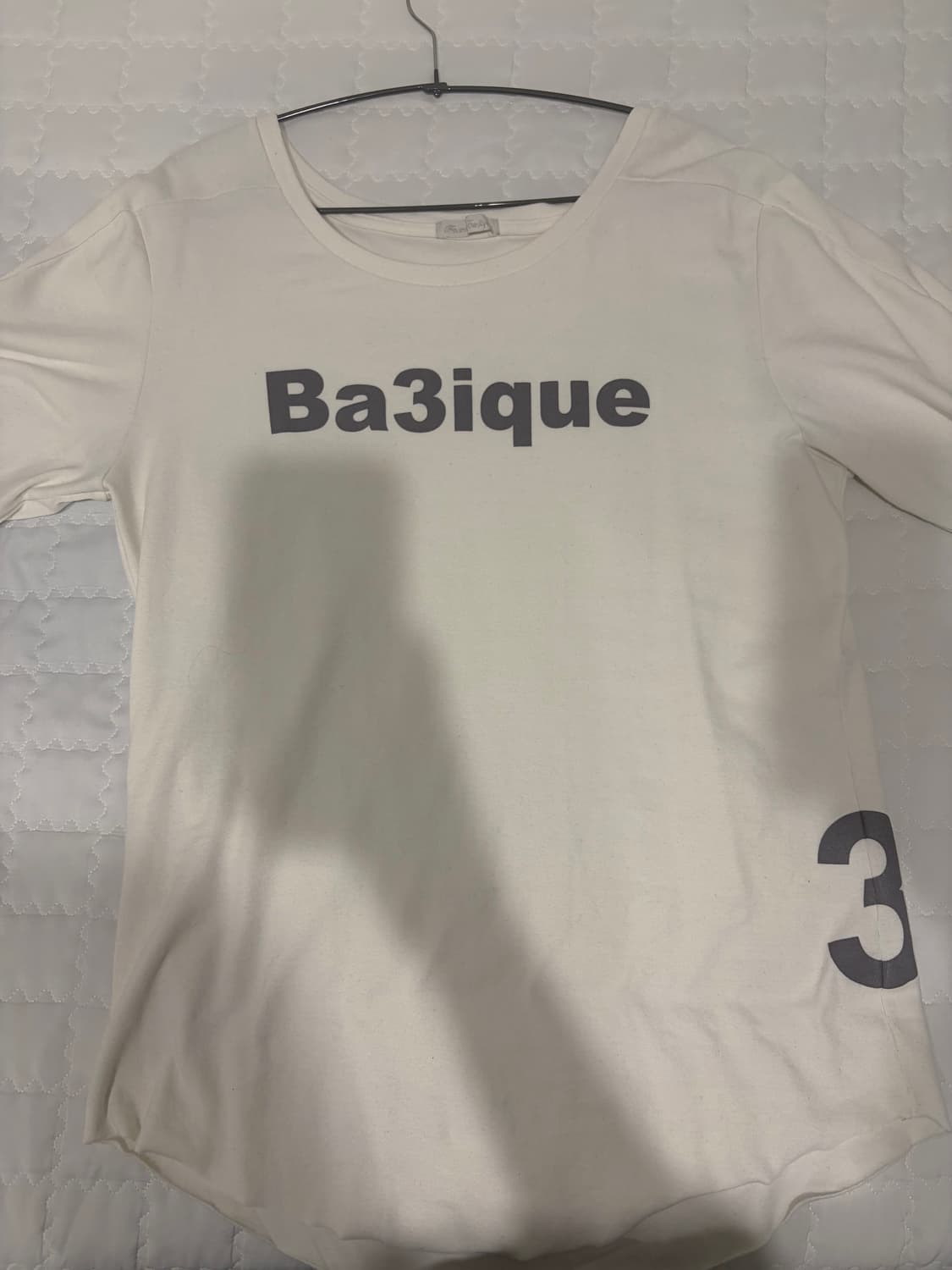 페어리 loose logo t-shirt (ivory) 상품이미지3
