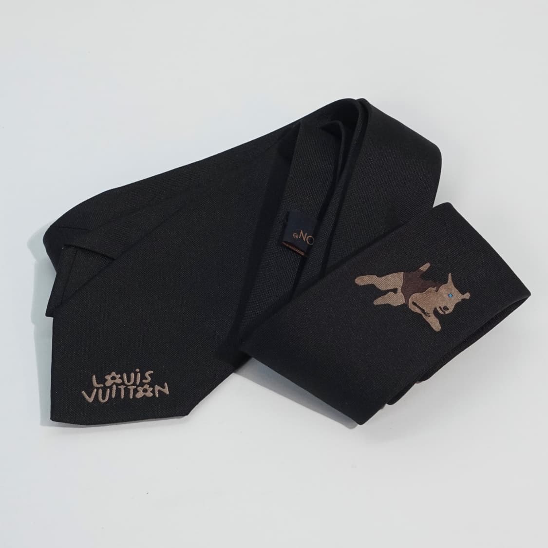 루이비통 X 타일러 점핑도그 넥타이 상품이미지4