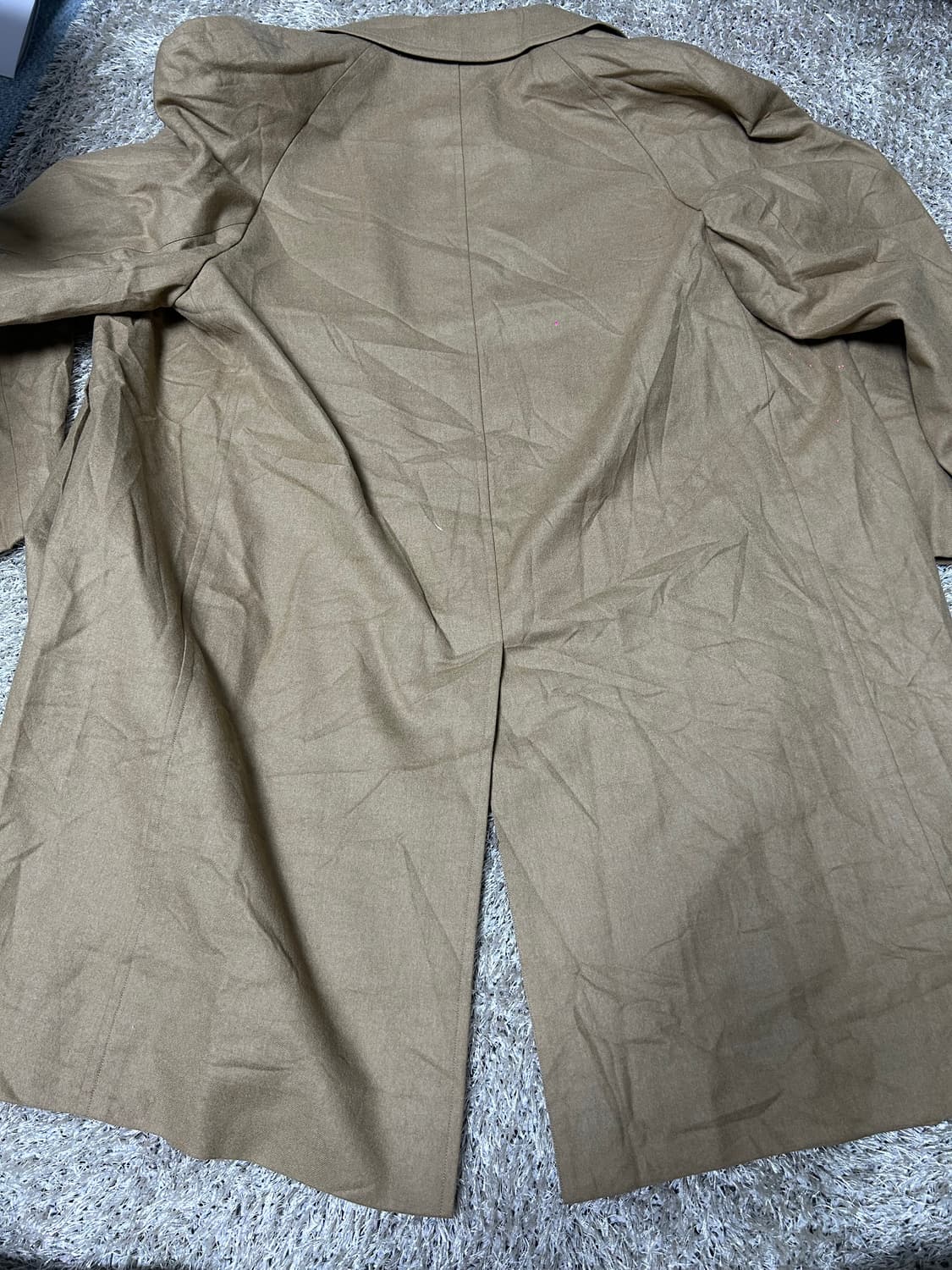 영국제 울 원단 일제 울 트렌치코트 사이즈 105~110 상품이미지6