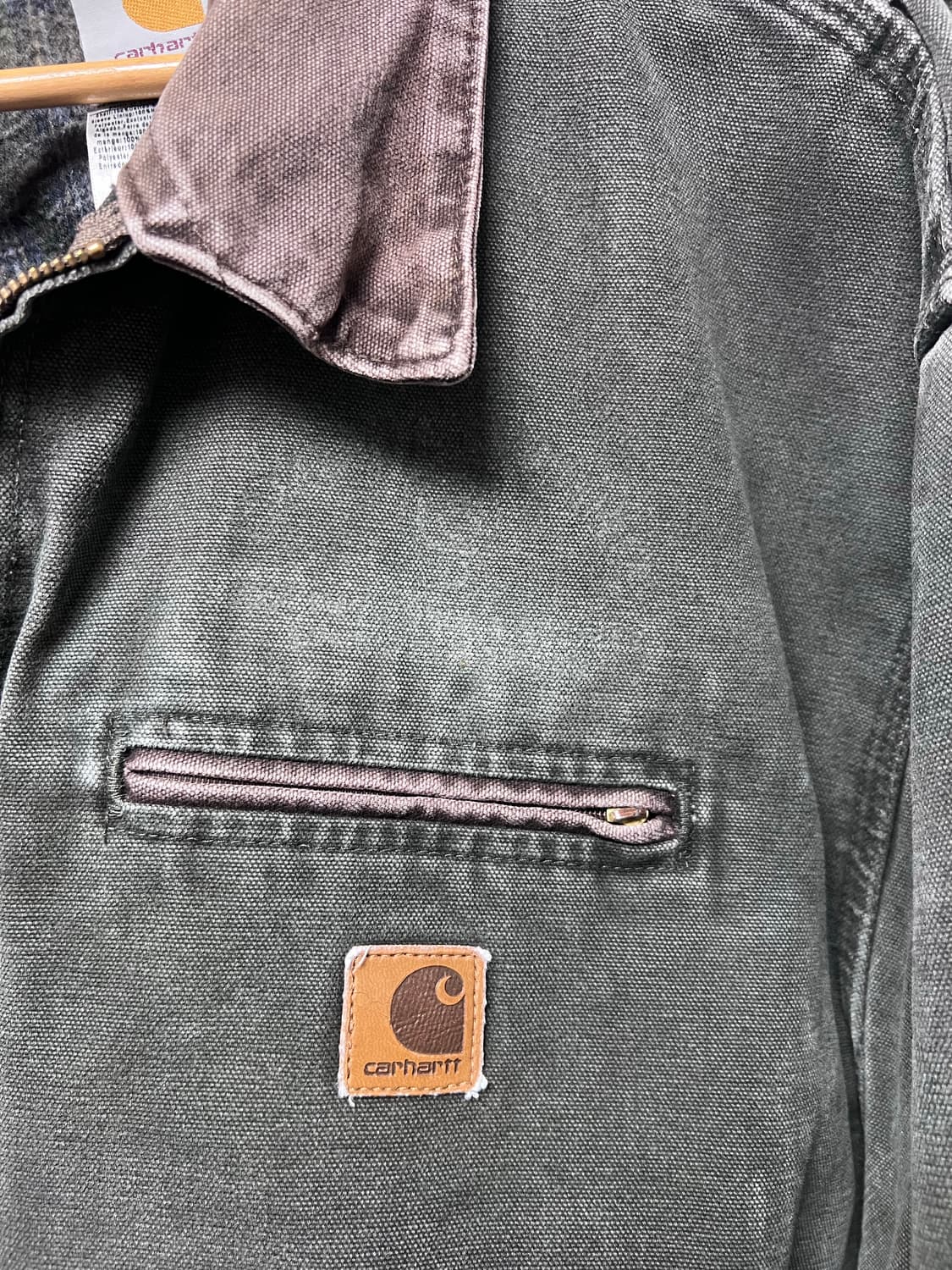 [2XL] 칼하트 J97 MOS 디트로이트 자켓 모스 그린 상품이미지6