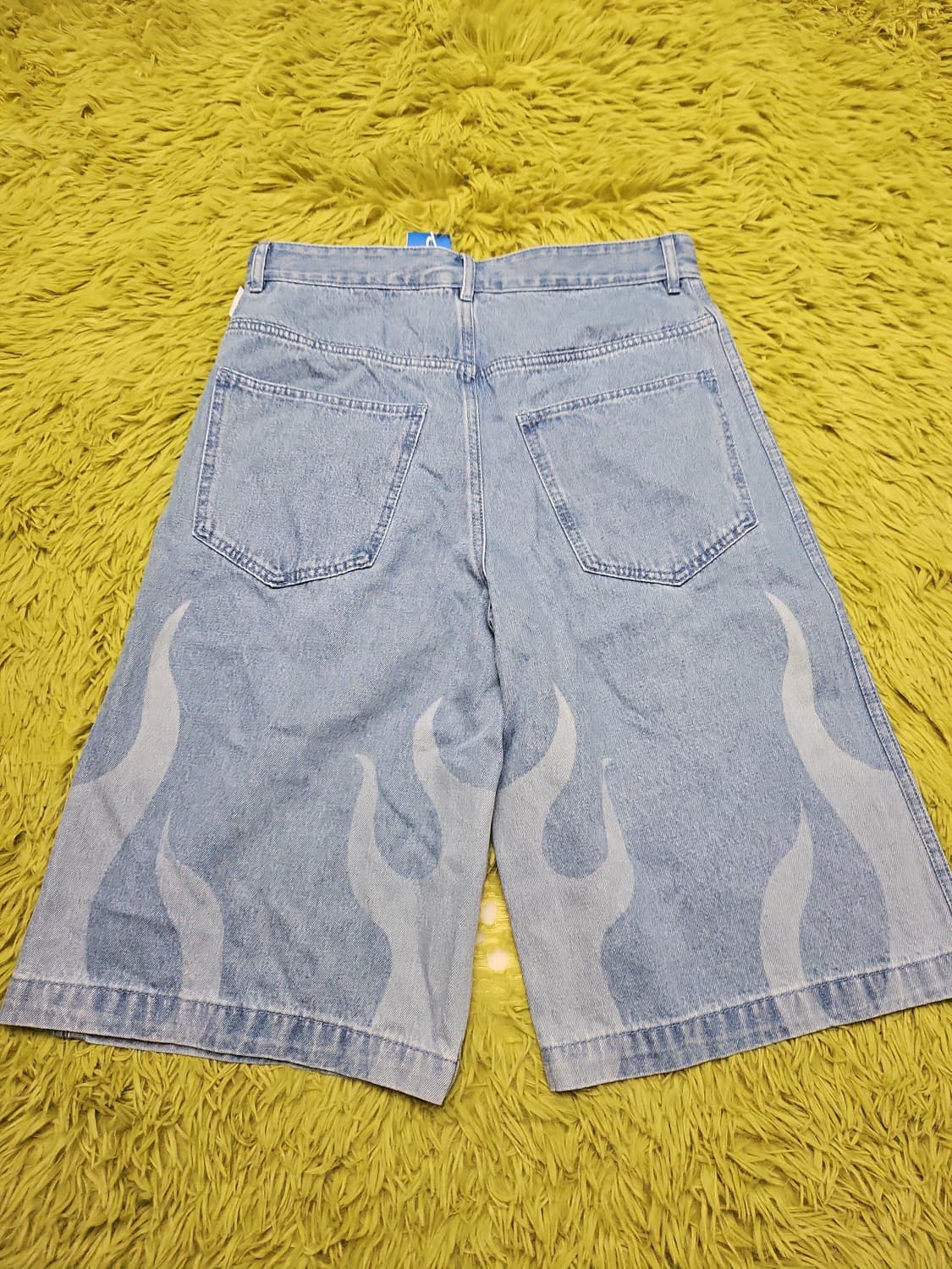 새상품 아디다스 플레임 데님 쇼츠 33 상품이미지5