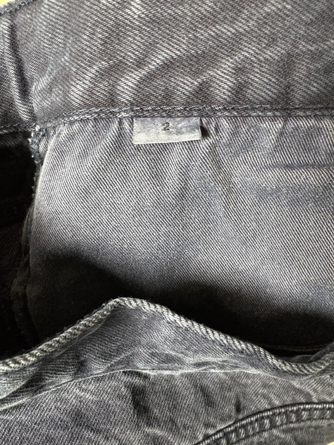 [2,M] 999휴머니티 AV 플리츠 데님 팬츠 (페이디드 네이비) 상품이미지6