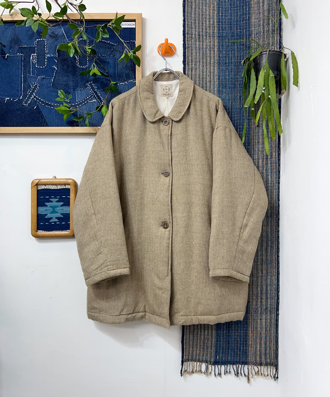 👧🏻SAMANSA MOS2  Herringbone Cocoon 상품이미지1