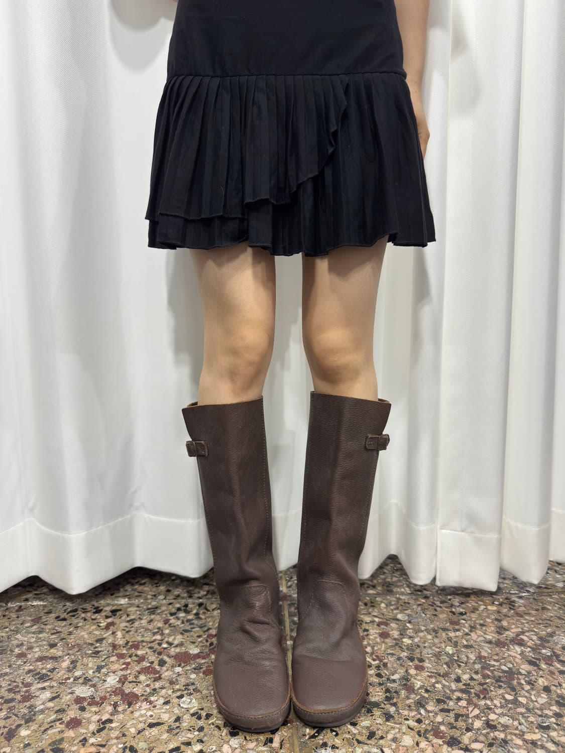 brown leather boots 상품이미지2
