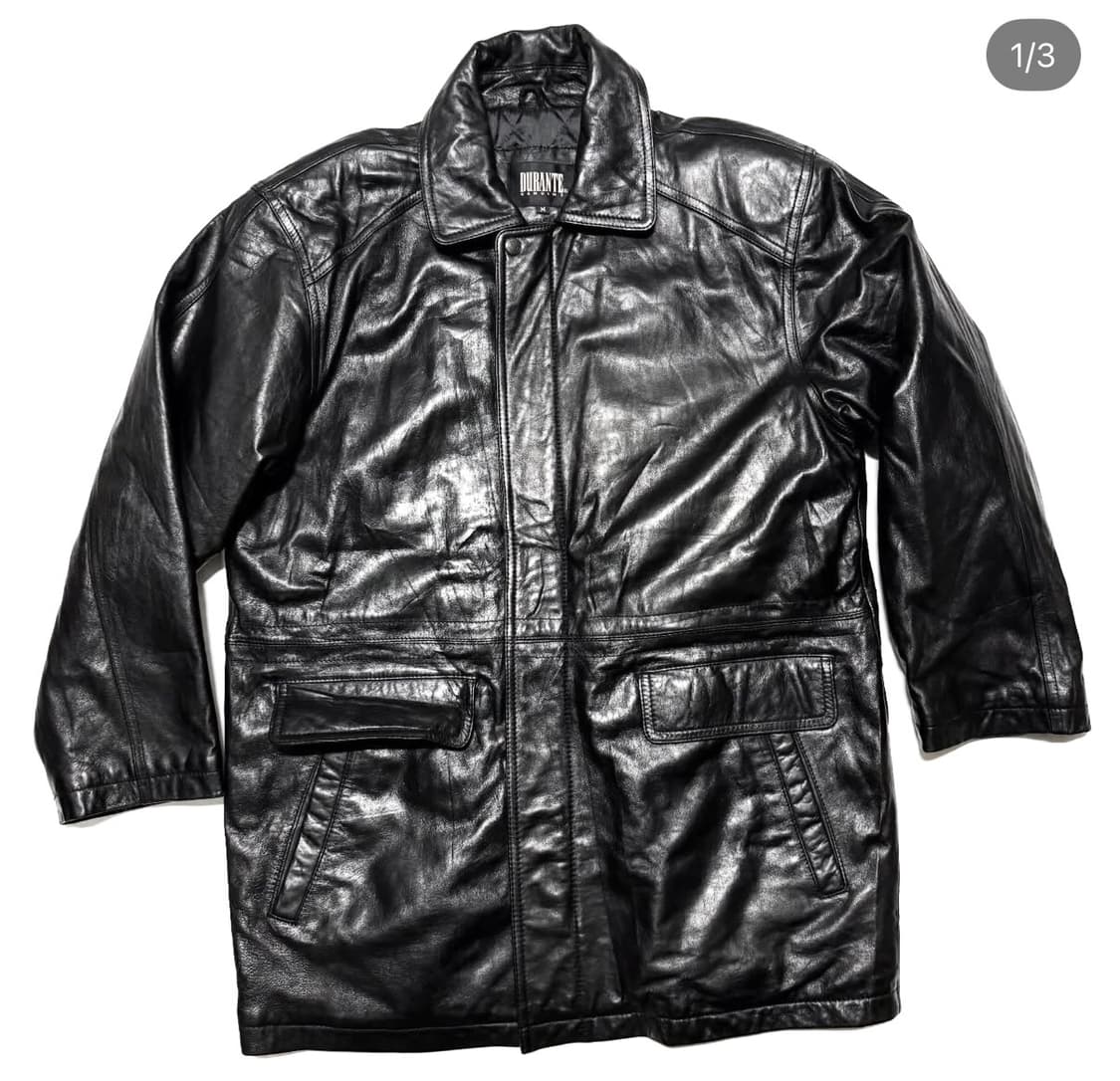 Durante - 레더 코트 상품이미지1