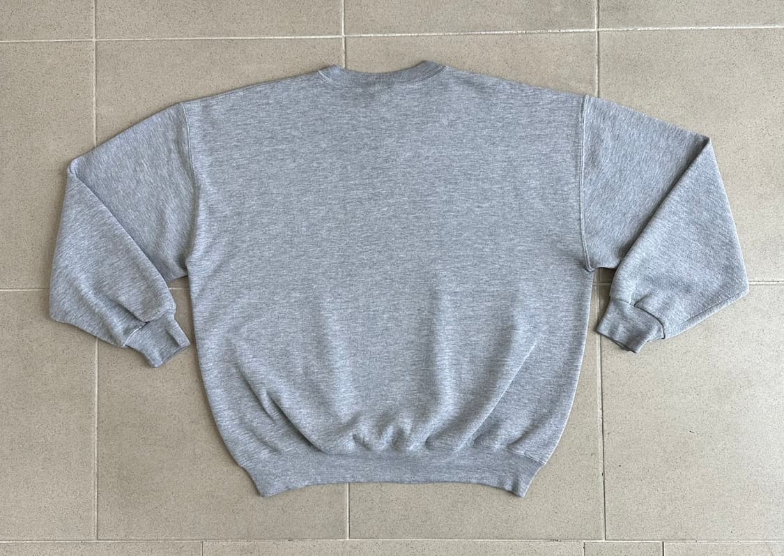 90s 빈티지 러셀 스웻셔츠 그레이 XXL USA 상품이미지2