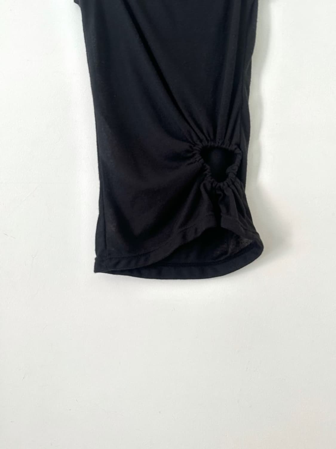Mini heart sleeveless / black 상품이미지6