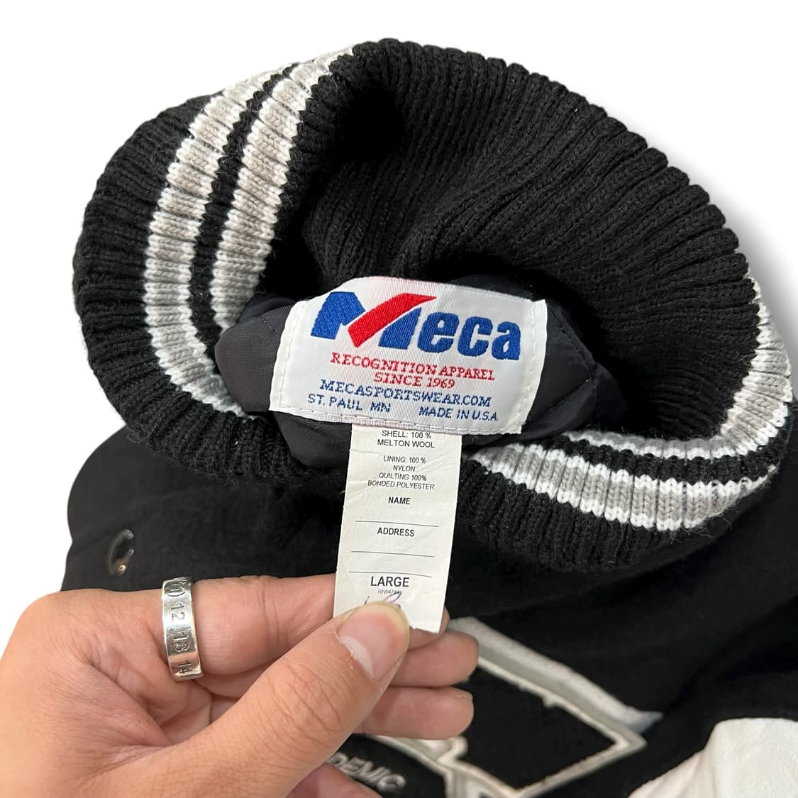  USA meca 바시티 자켓 y13296 상품이미지8