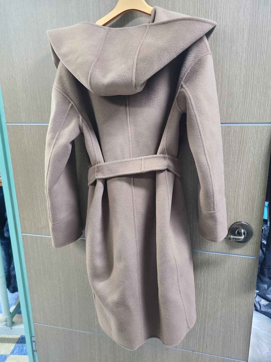 S막스마라 지블링 후드 캐시미어  코트 상품이미지5