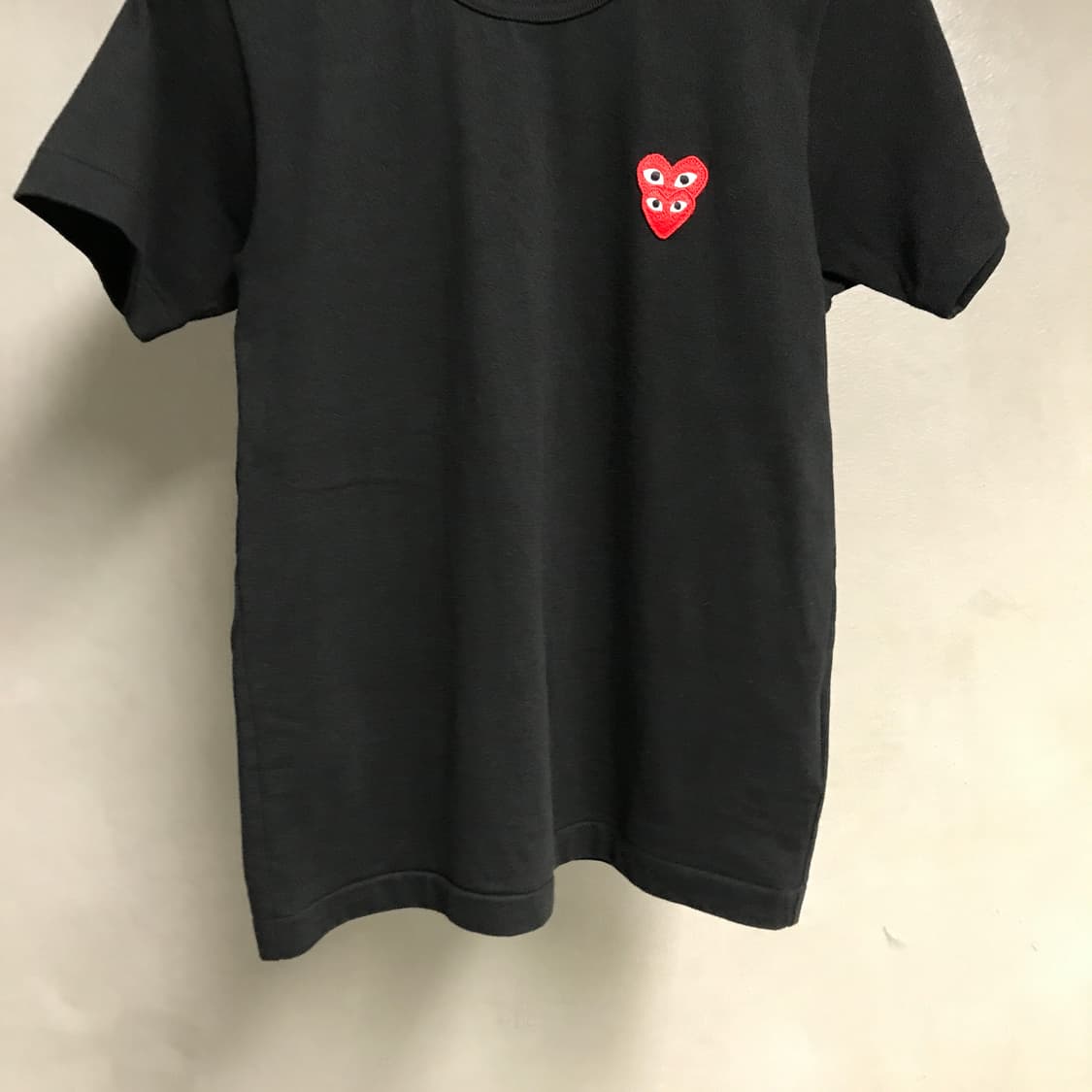 꼼데가르송 와펜 반팔 티셔츠 블랙 M(W) 상품이미지3