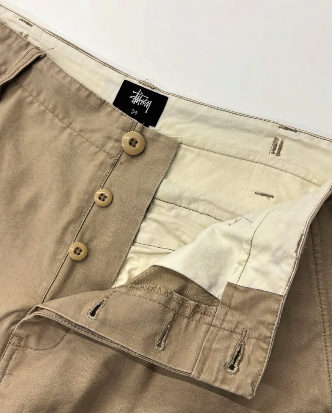 STUSSY 스투시 00‘s 밀리터리 카고 숏츠  상품이미지4