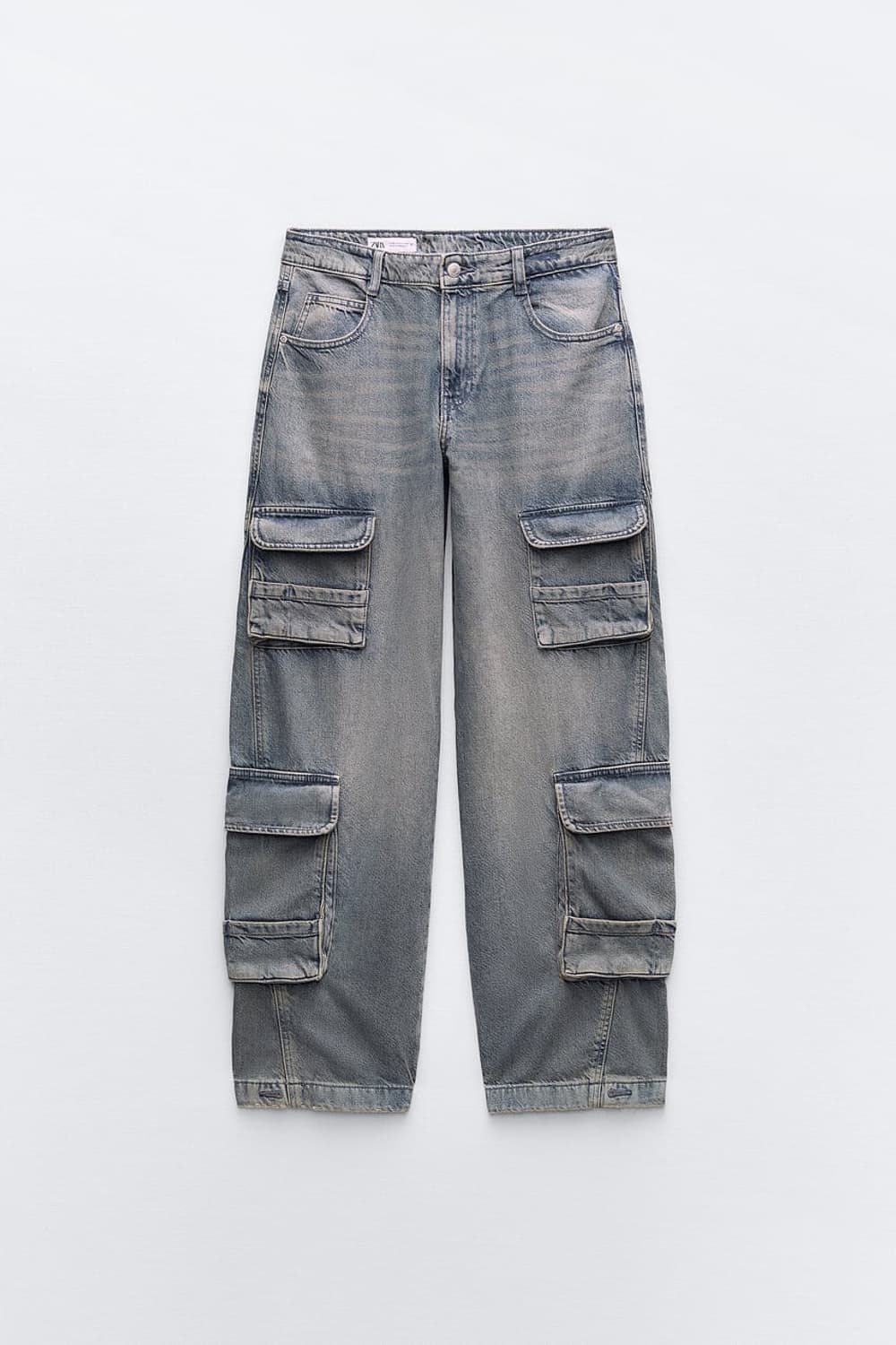 zara TRF 미드라이즈 카고팬츠 상품이미지1