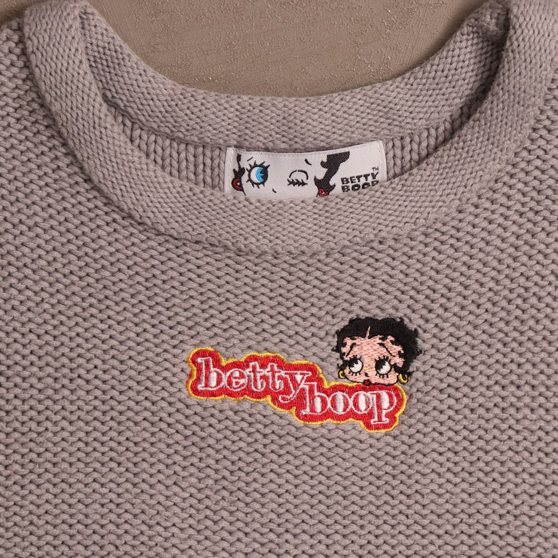 00's 베티붑 헤비 니트 베스트 A1476 상품이미지2