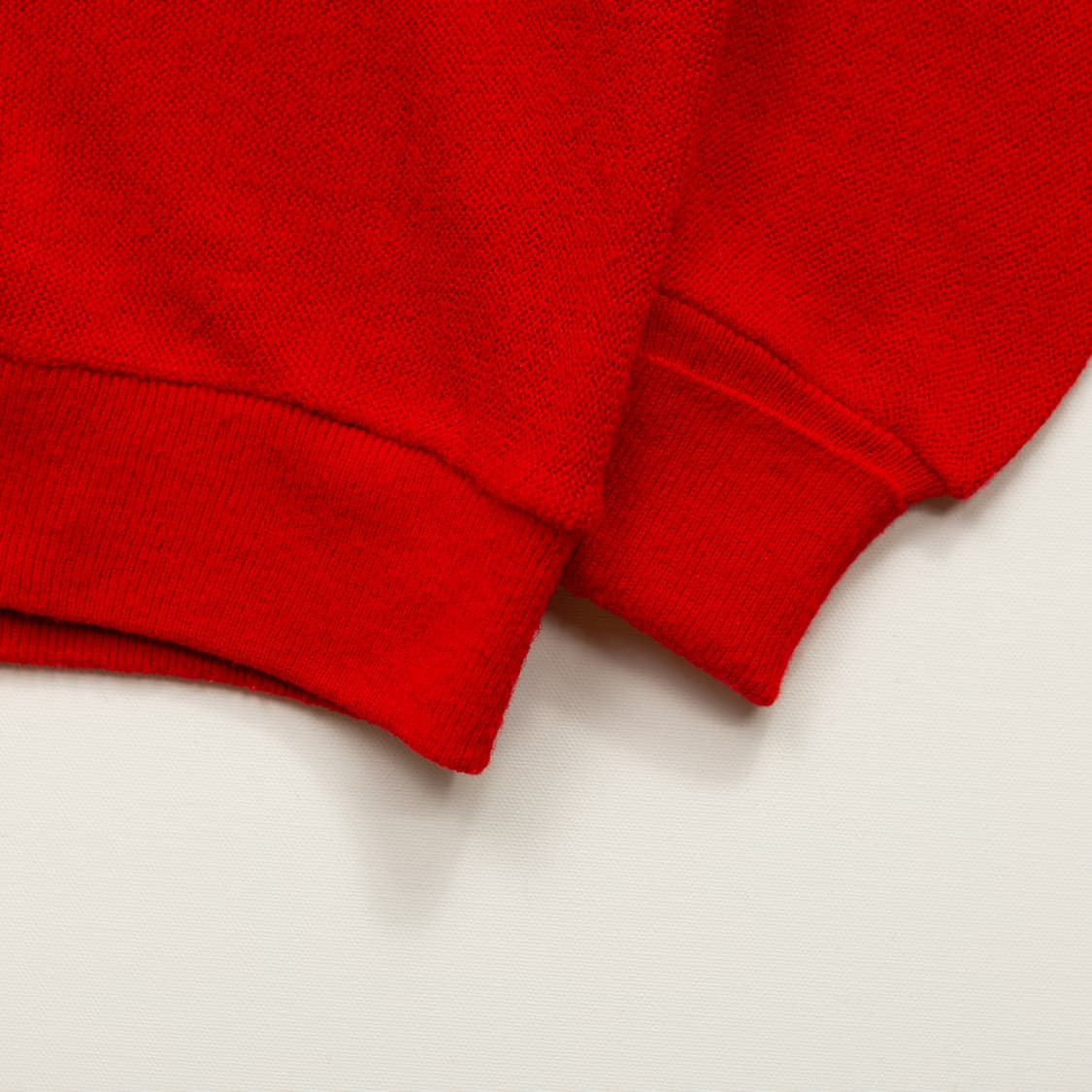 70s IZOD 라코스테 아크릴 가디건 레드 상품이미지6