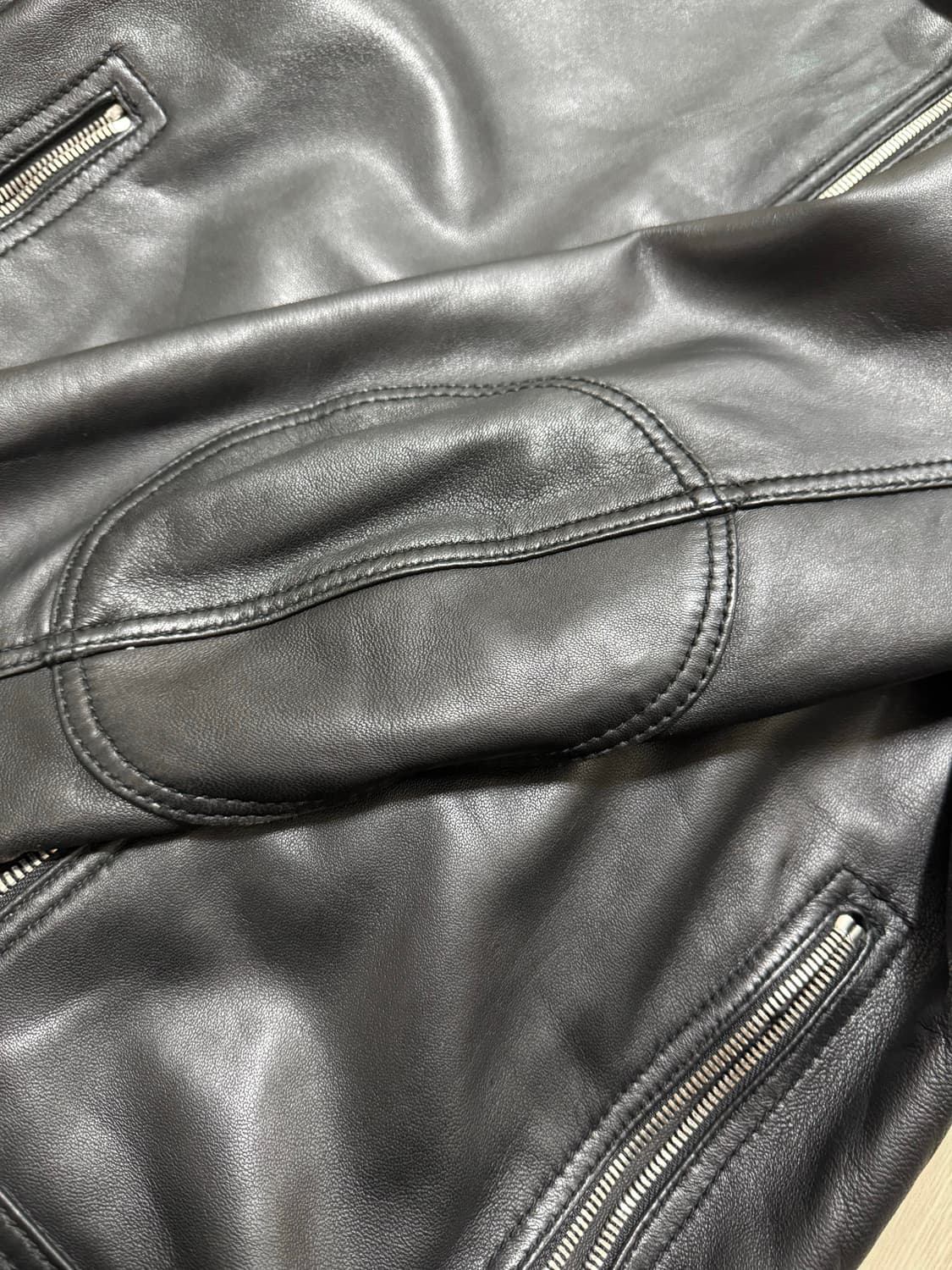 ZARA 양가죽 라이더 자켓 상품이미지7