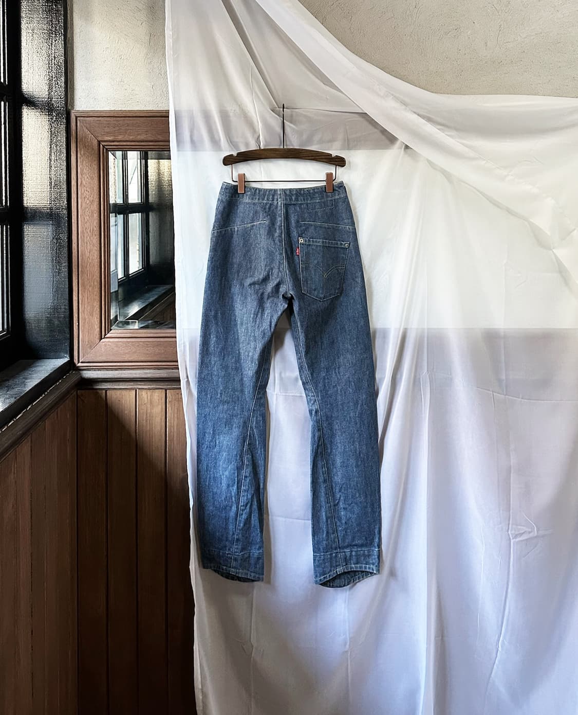 LEVI'S engineered slim indigo jeans w28 상품이미지3