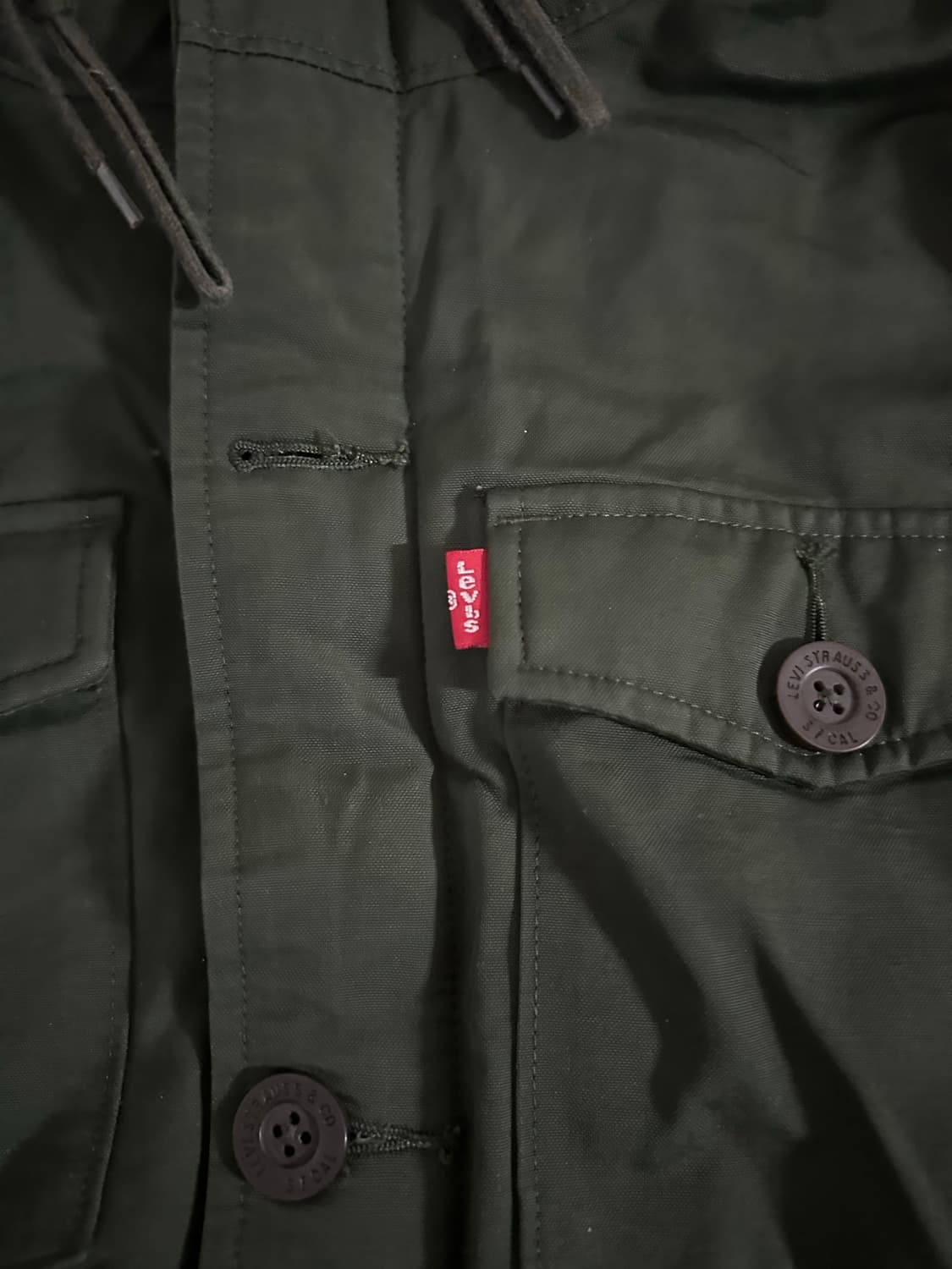 리바이스 올리브 쉐르파 파카 자켓 L~XL 상품이미지3