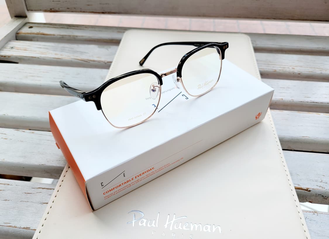 폴휴먼안경(PHF5244A 골드블랙하금테) 상품이미지3