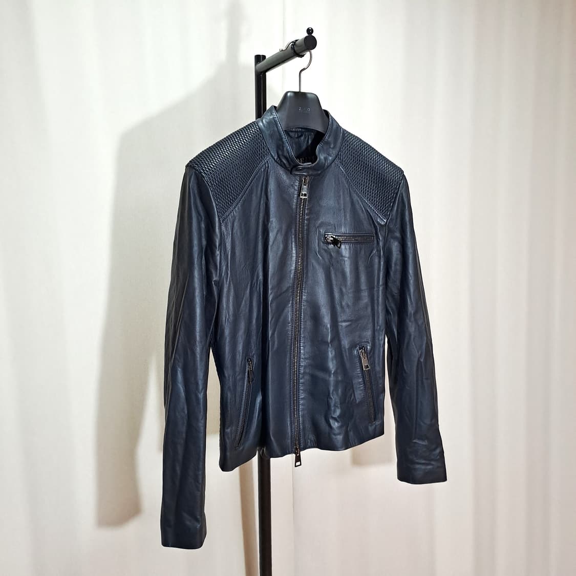 (택포) 메드 인 이태리 양가죽 싱글자켓 52 100 B401 상품이미지4