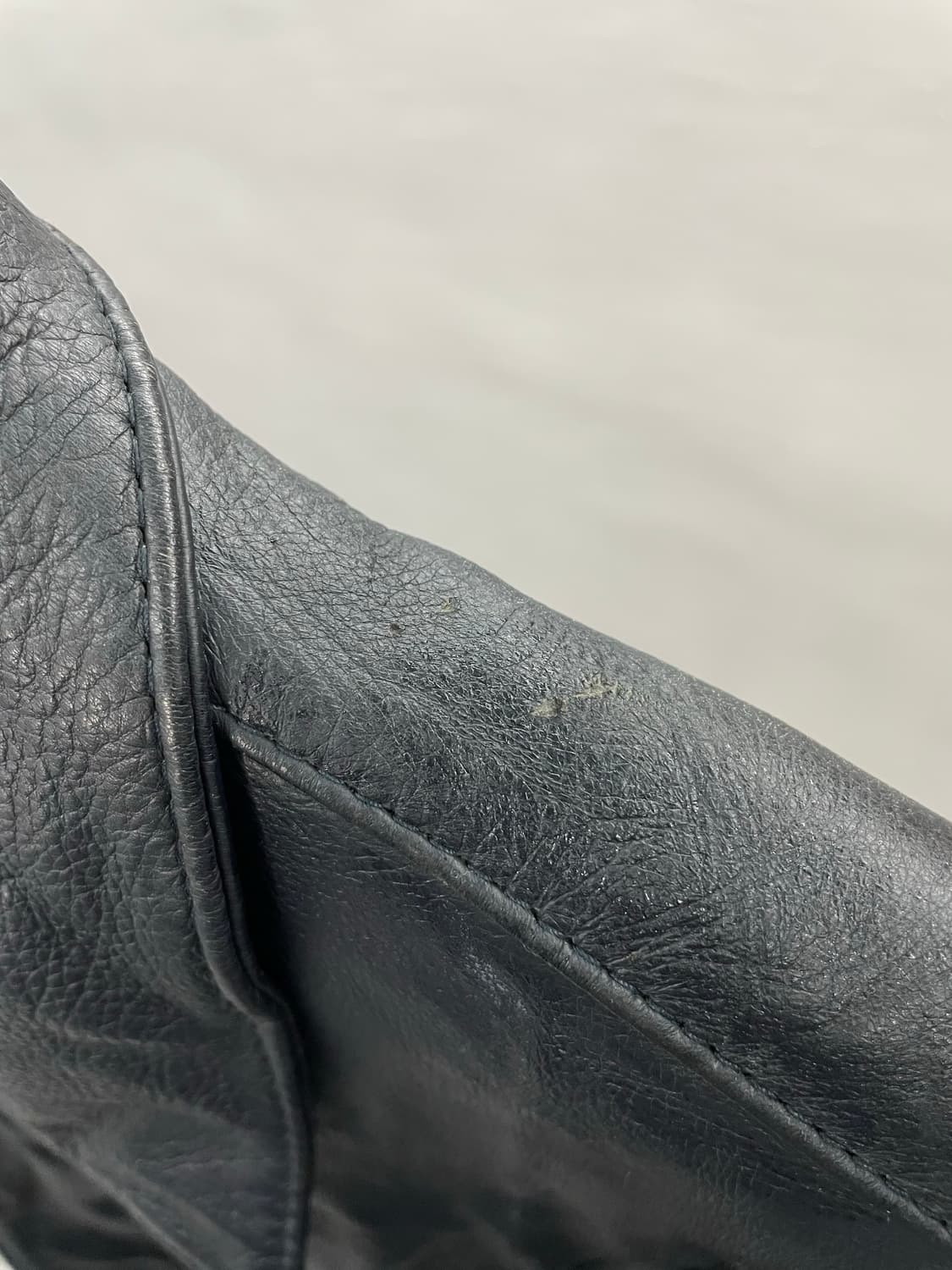 빈티지 레드스테이지 블랙 레더 봄버 자켓 H1698 상품이미지6