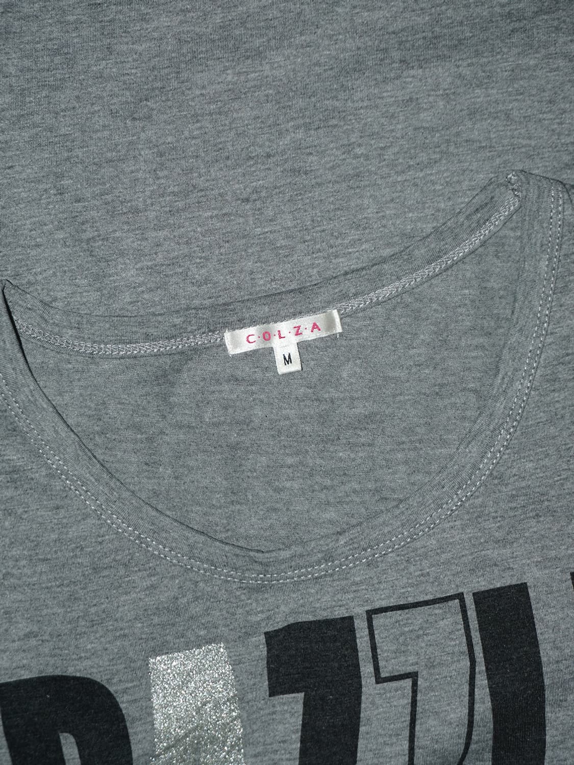 (colza) glitter bold lettering t  상품이미지8