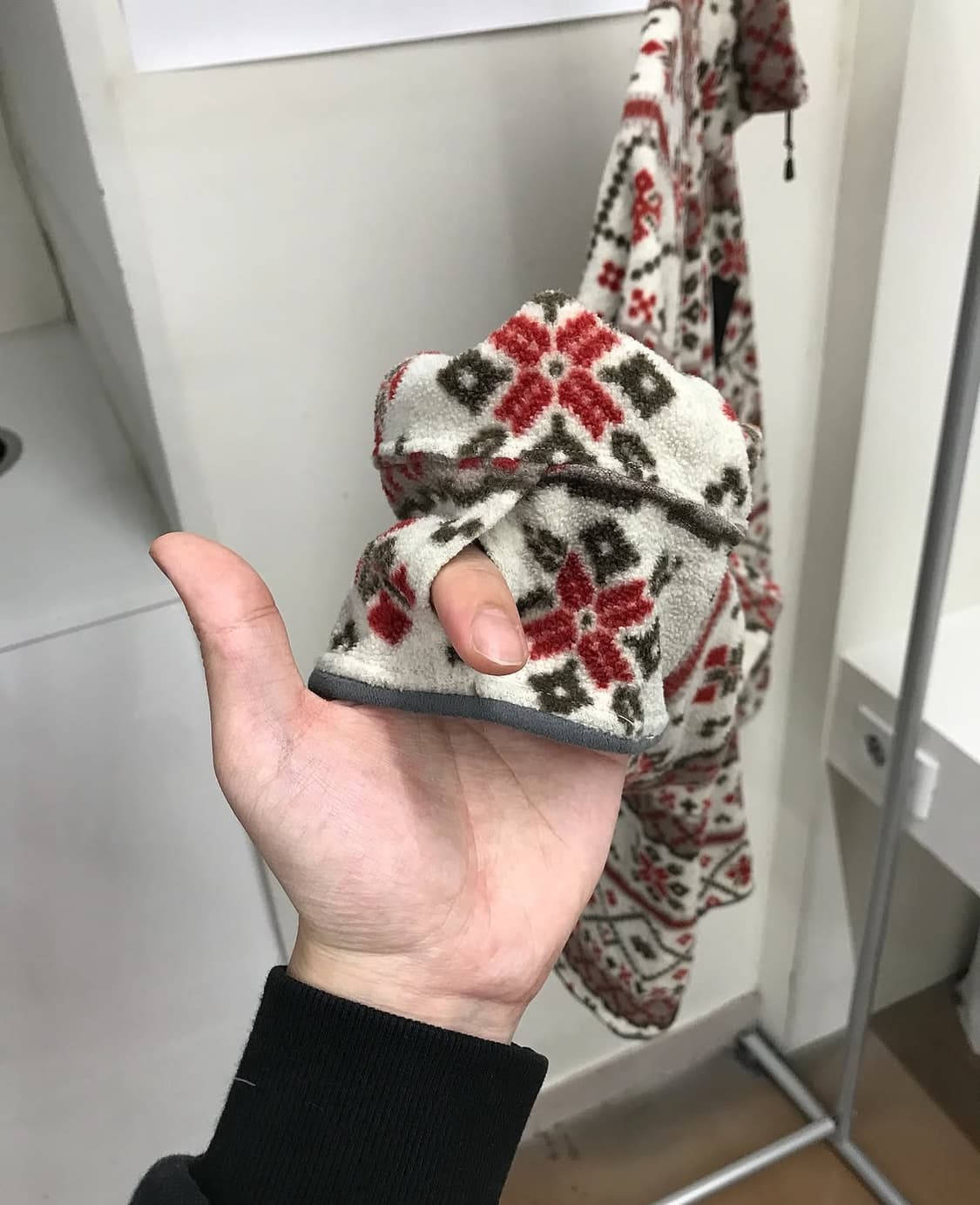 몽벨 페어아일 노르딕 패턴 플리스 자켓 상품이미지3