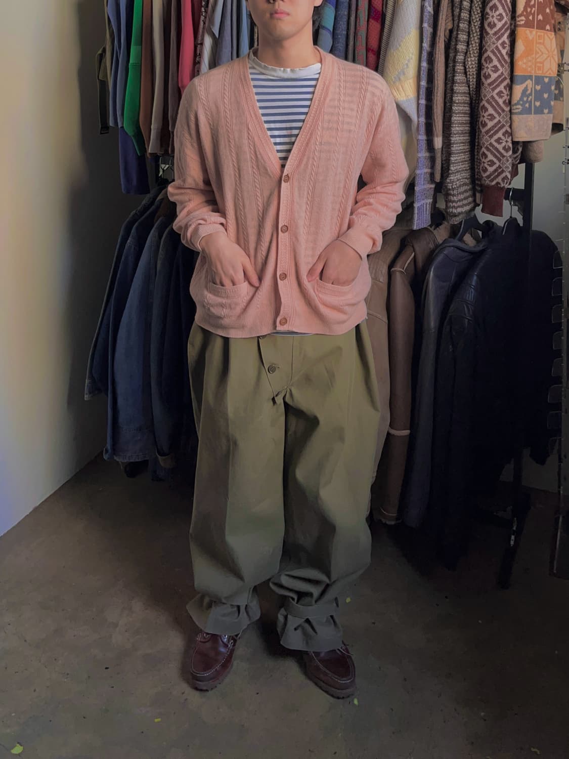 90s CP컴퍼니 아카이브 니트 가디건 상품이미지2