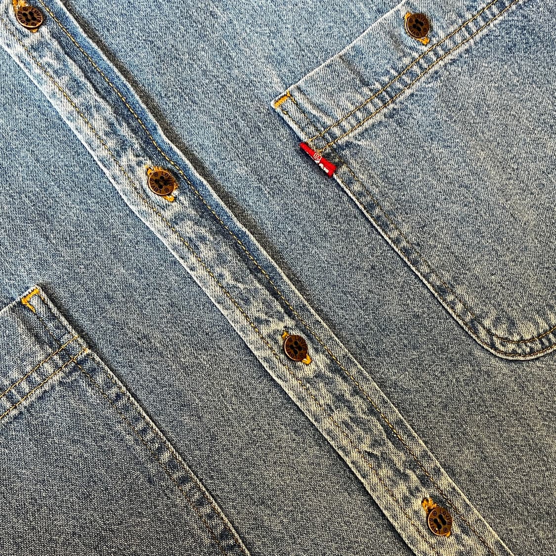 리바이스 정품 데님 청 긴팔 투 포켓 셔츠 상품이미지5