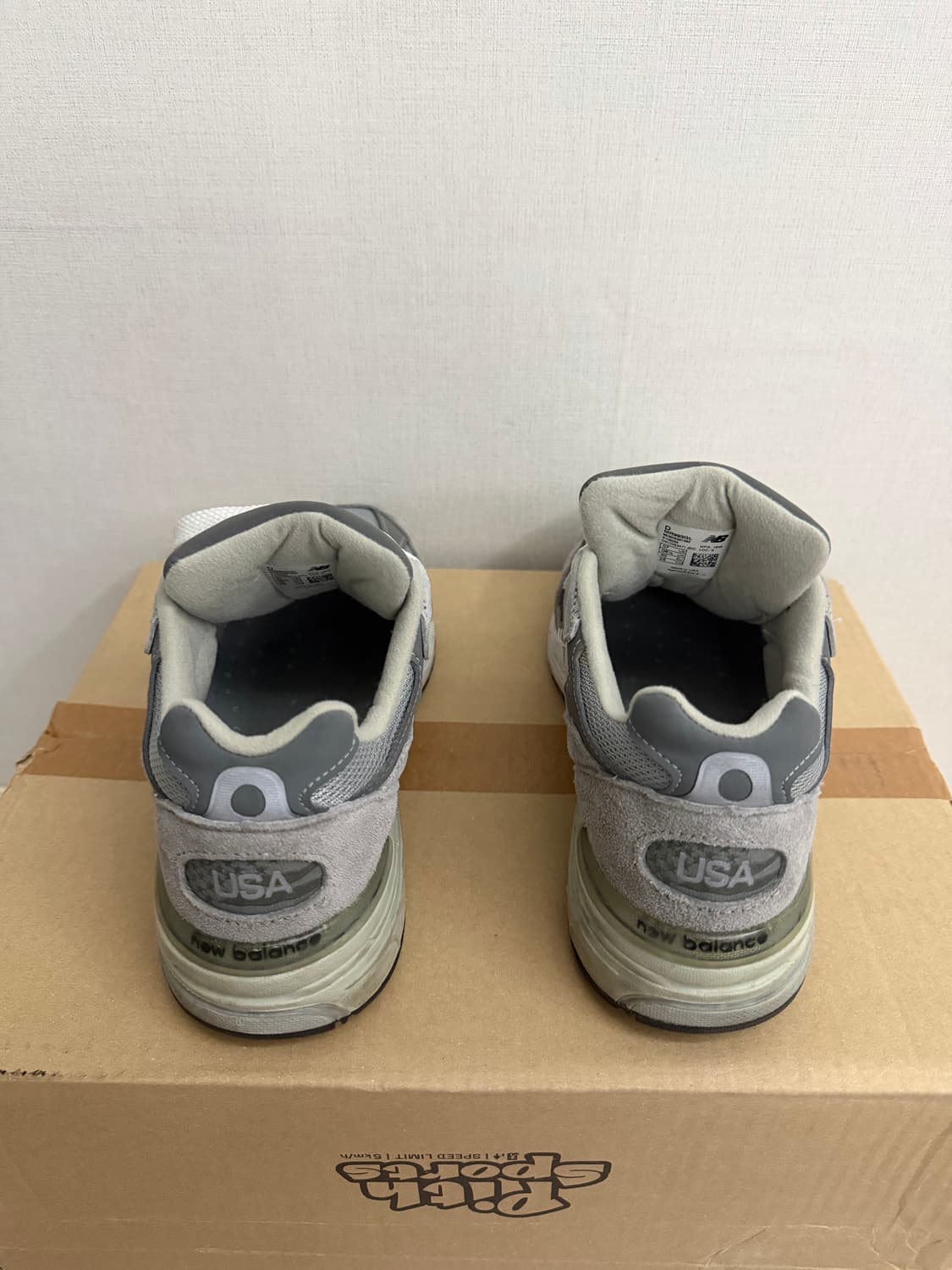 뉴발란스 993 메이드 인 USA 그레이 250 상품이미지4