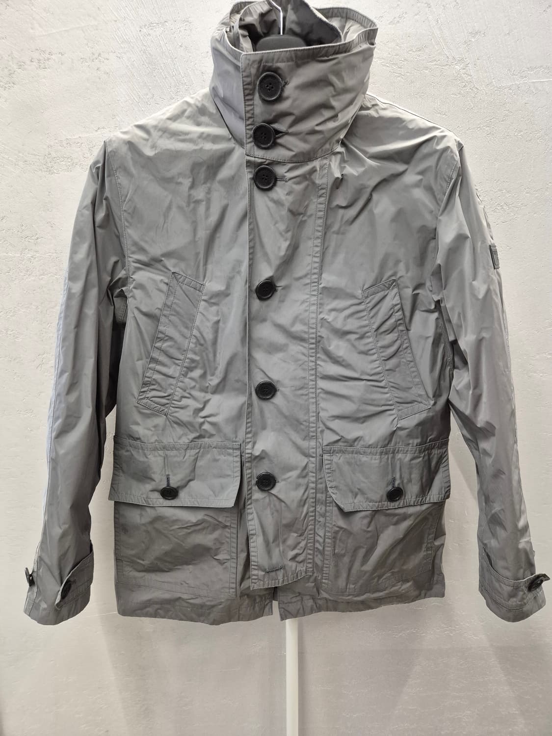 버버리 스포츠 그레이 후드 패딩 자켓 S 상품이미지2