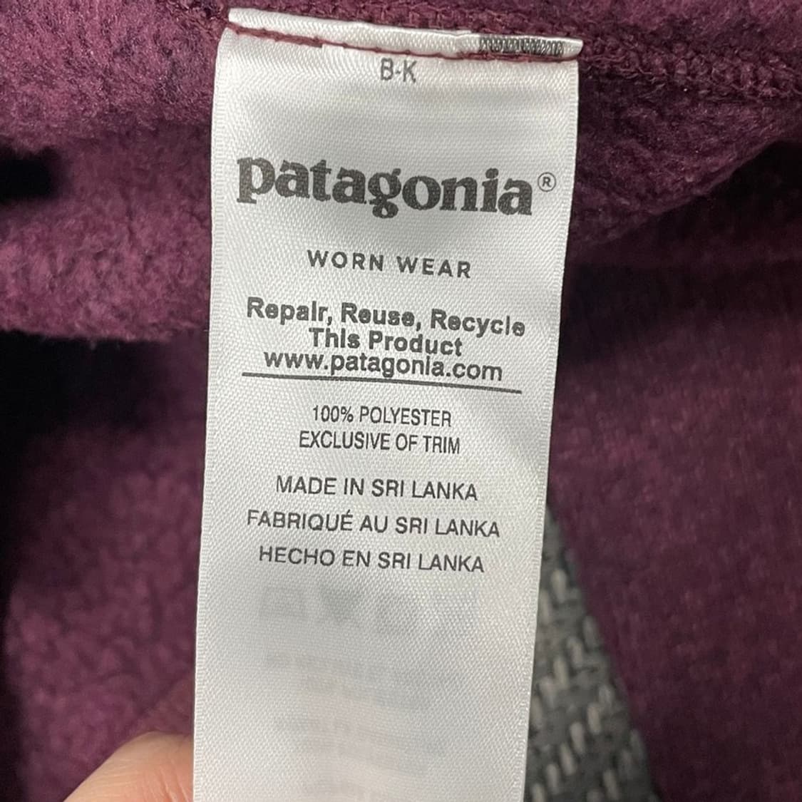 파타고니아 플리스 집업 v0169 상품이미지7