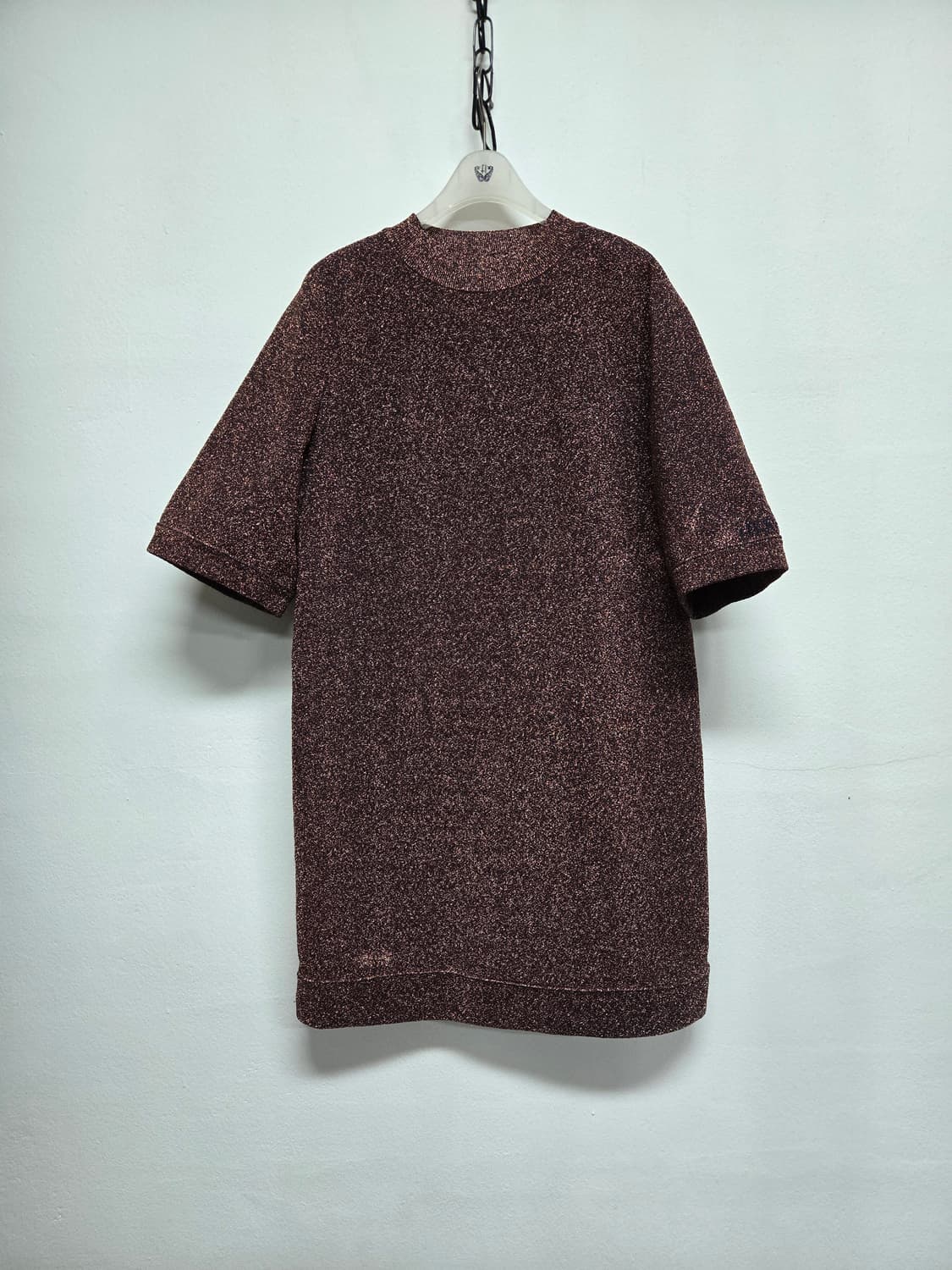 럭키슈에뜨 글리터 니트 원피스 상품이미지1