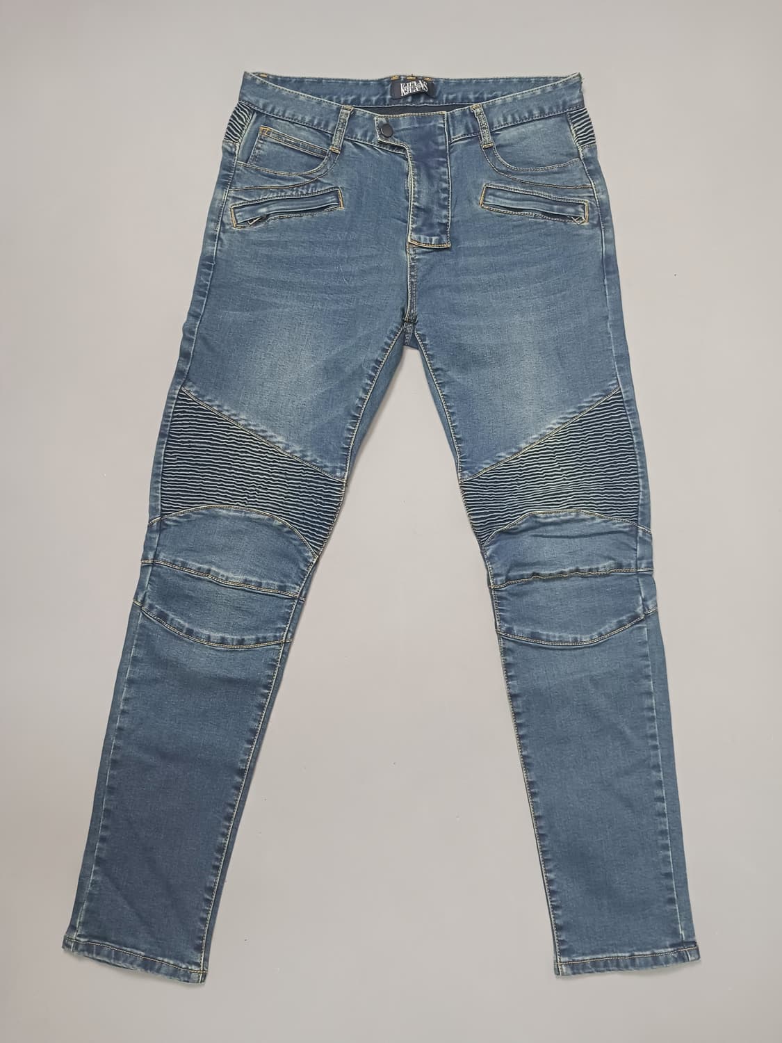 [30] 케이진스 발망 스타일 바이커진 청바지 상품이미지1