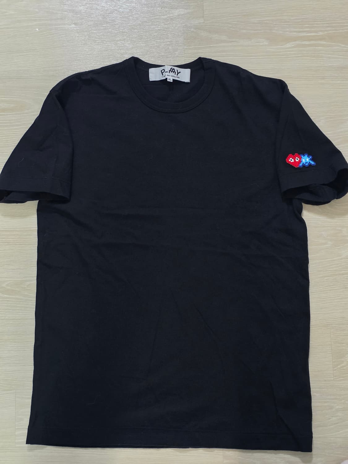 XL) 꼼데가르송 X 인베이더 반팔 AZ-T328 상품이미지1